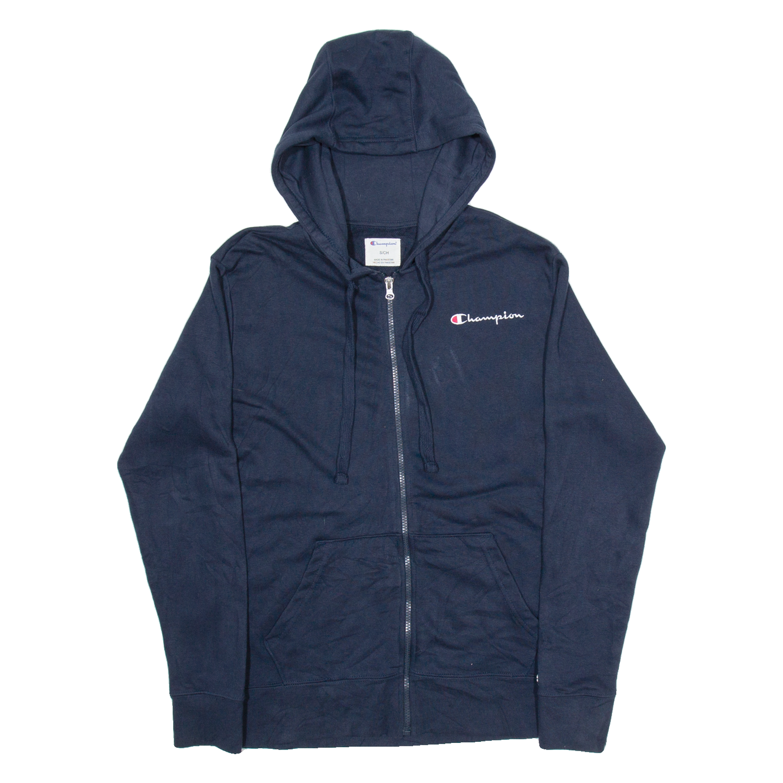 CHAMPION Womens Black Hoodie Full Zip S Refurbished - N/A refurbished available on Cerqular