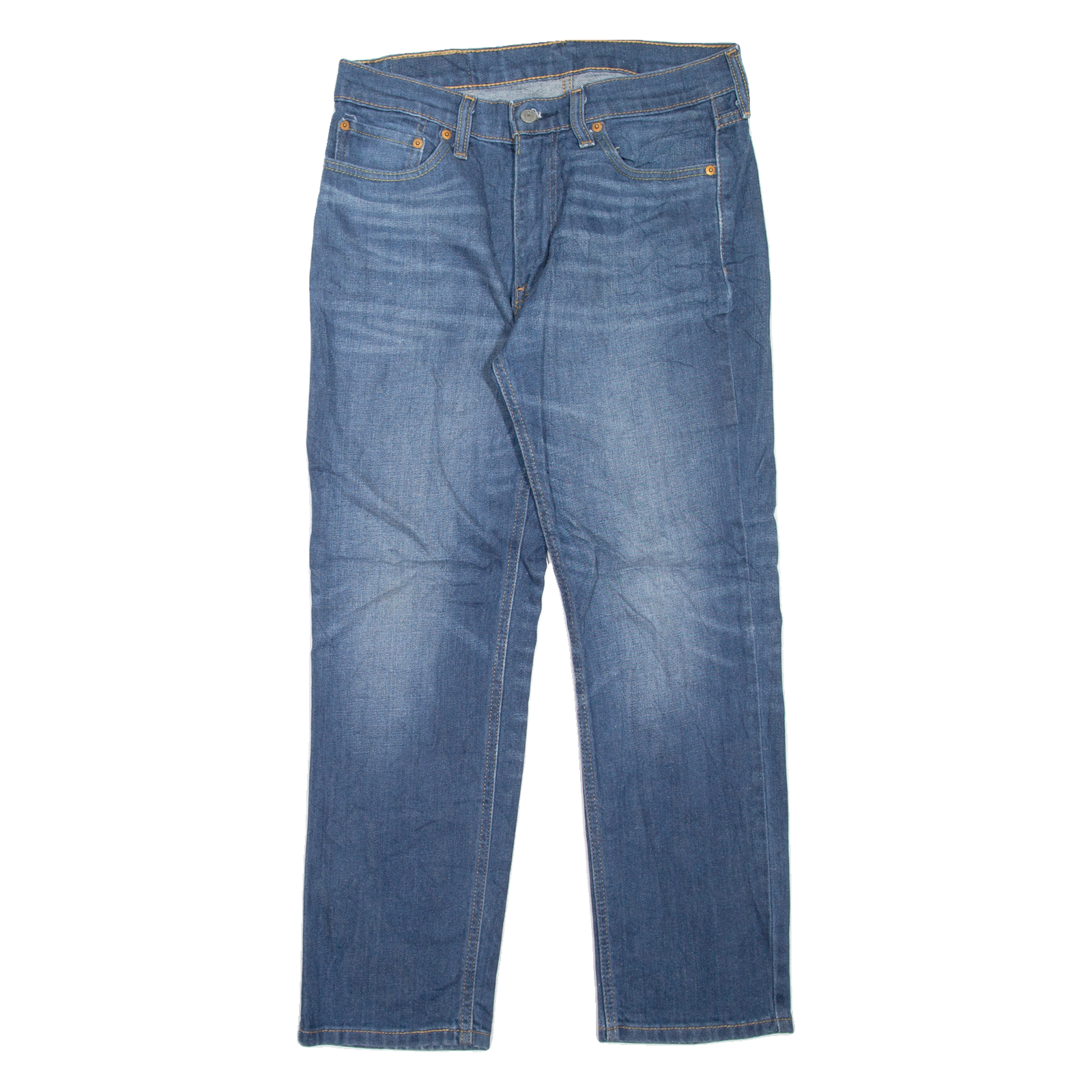 LEVI'S 541 Jeans Mens Blue Athletic Tapered Stone Wash W31 L27 Refurbished - N/A refurbished available on Cerqular