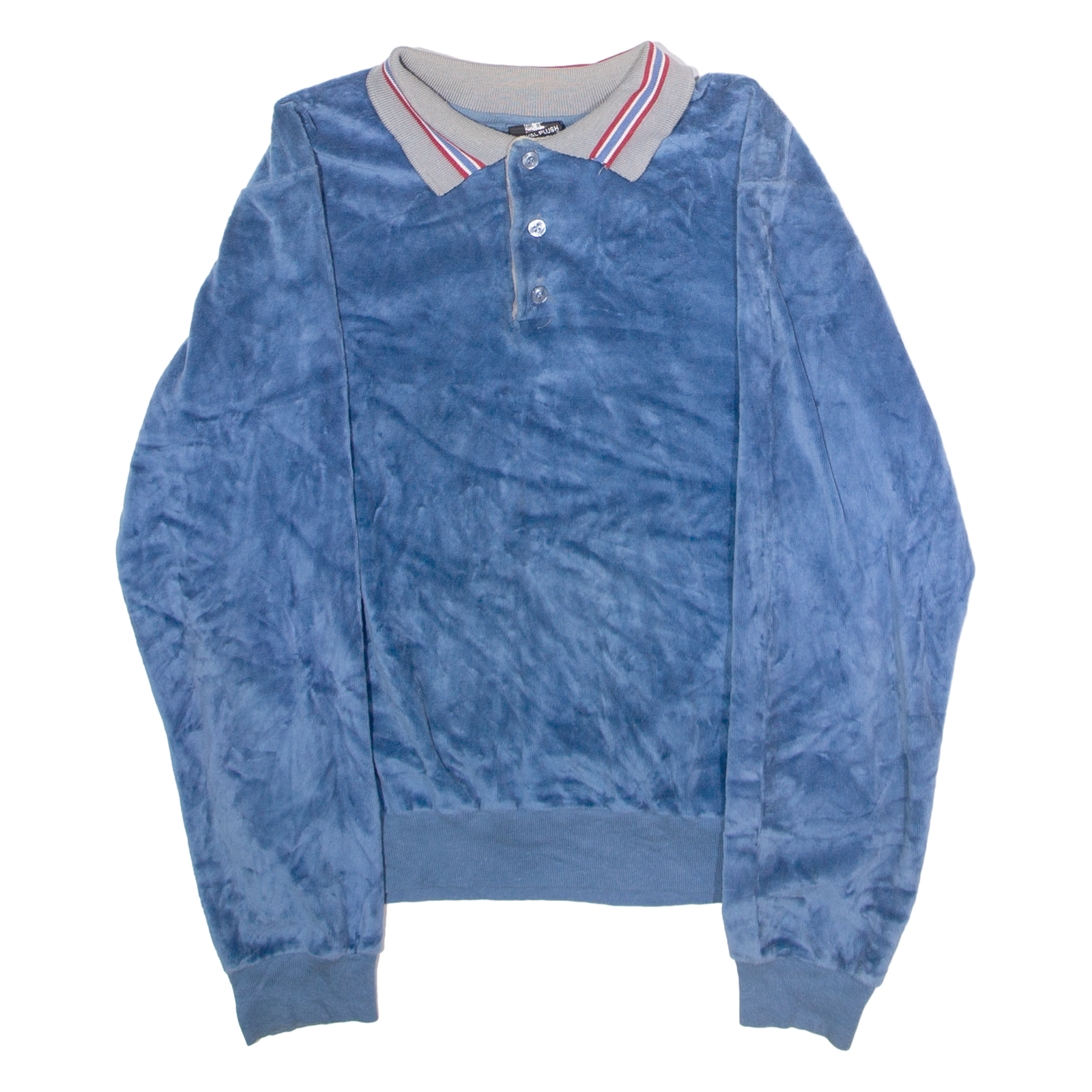 Buy ROYAL PLUSH Velour Mens Sweatshirt Blue Collared 90s M Refurbished - $27.29 ROYAL PLUSH Velour Mens Sweatshirt Blue Collared 90s M Refurbished - N/A refurbished available on Cerqular