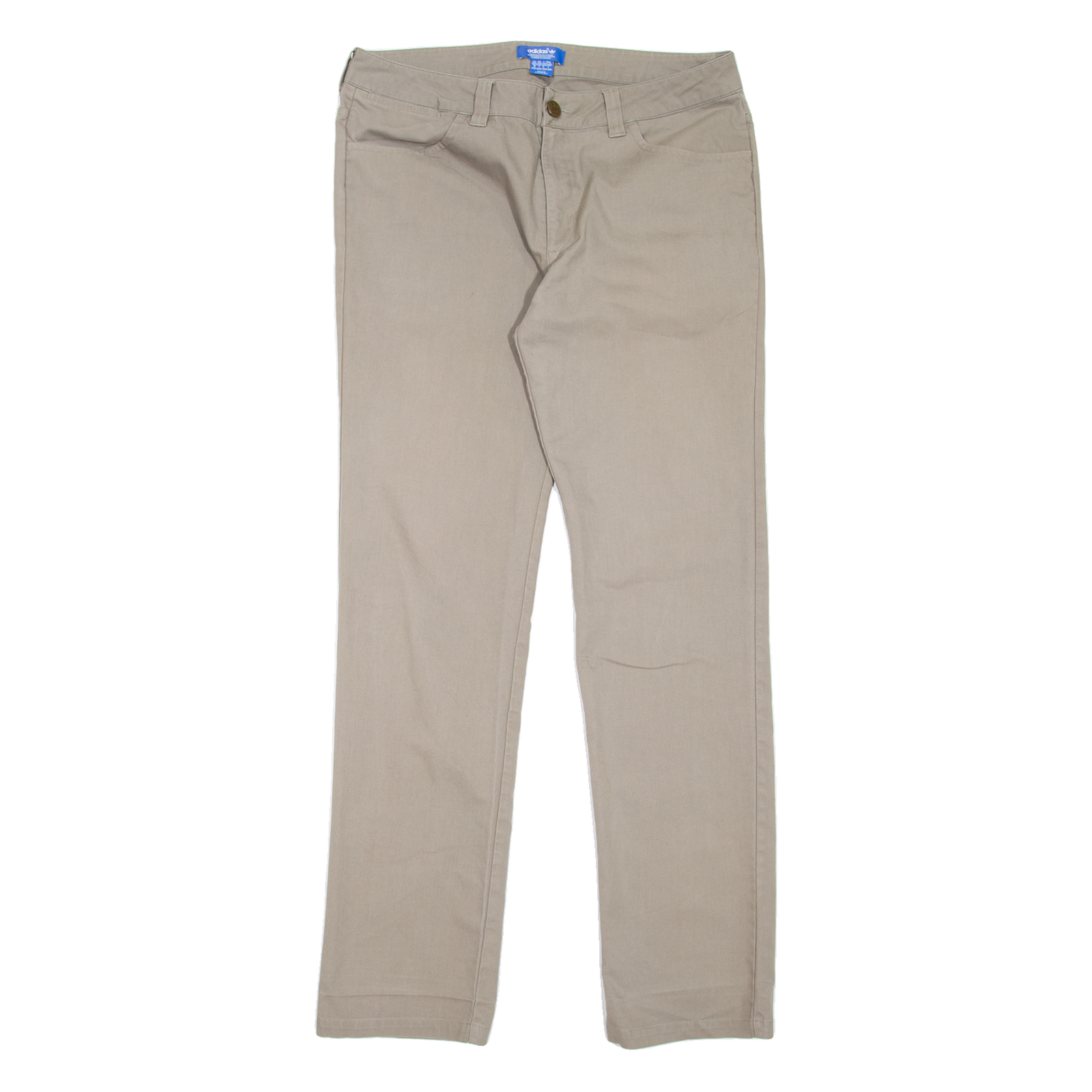 ADIDAS Mens Trousers Grey Slim Straight W33 L34 Refurbished - N/A refurbished available on Cerqular