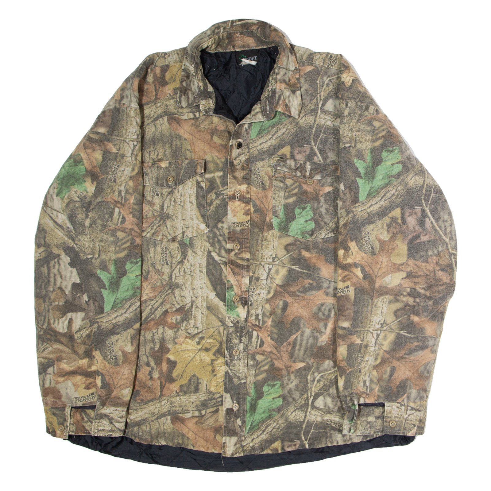 CODET Advantage Timber Hunting Mens Lumberjack Jacket Brown Canvas 90s Camouflage XL Refurbished - N/A refurbished available on Cerqular