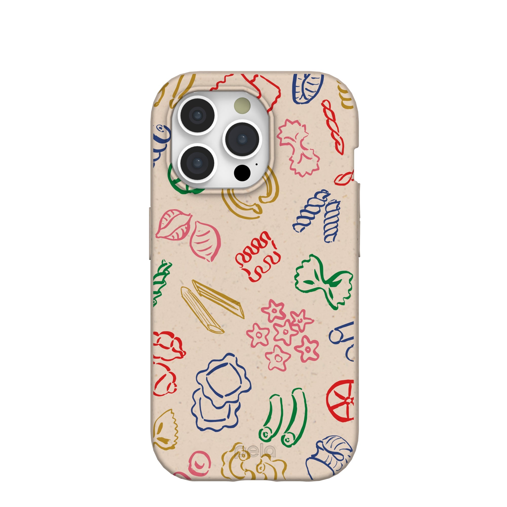 Seashell Carbs iPhone 15 Pro Case Refurbished - Pela Case refurbished available on Cerqular