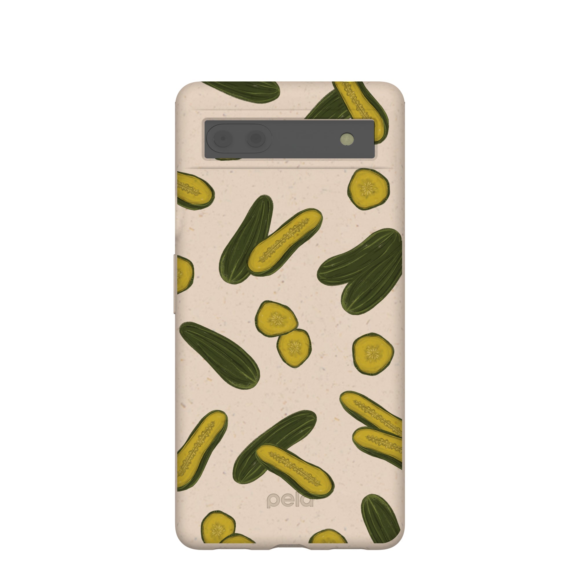Seashell In a Pickle Google Pixel 6a Case Refurbished - Pela Case refurbished available on Cerqular