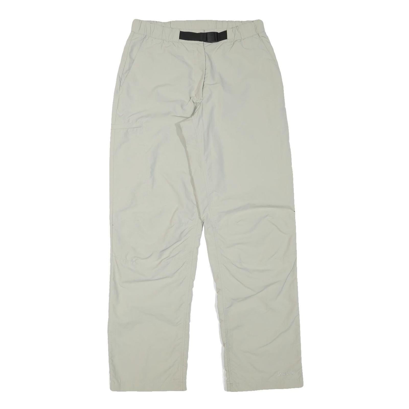 ODLO Womens Polyester Blend Beige Regular Fit Straight Trousers W29 L31 Outdoor Refurbished - N/A refurbished available on Cerqular