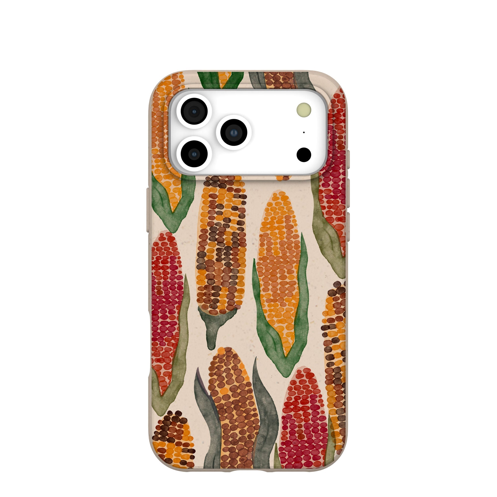 Seashell Cornfield iPhone 17 Pro Max Case | MagSafe Compatibility: With MagSafe Refurbished - Pela Case refurbished available on Cerqular