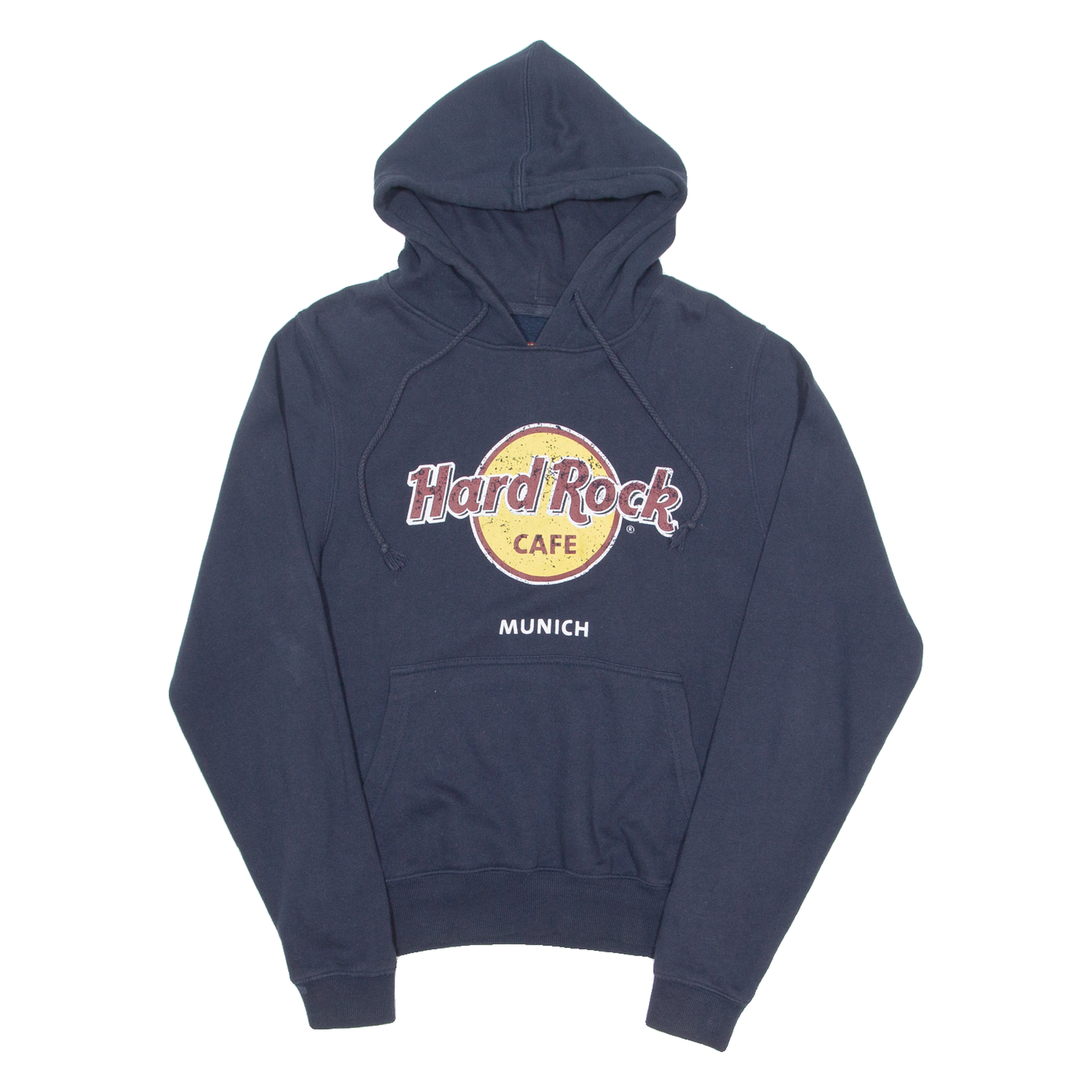 HARD ROCK CAFE Munich Mens Blue Hoodie S Refurbished - N/A refurbished available on Cerqular
