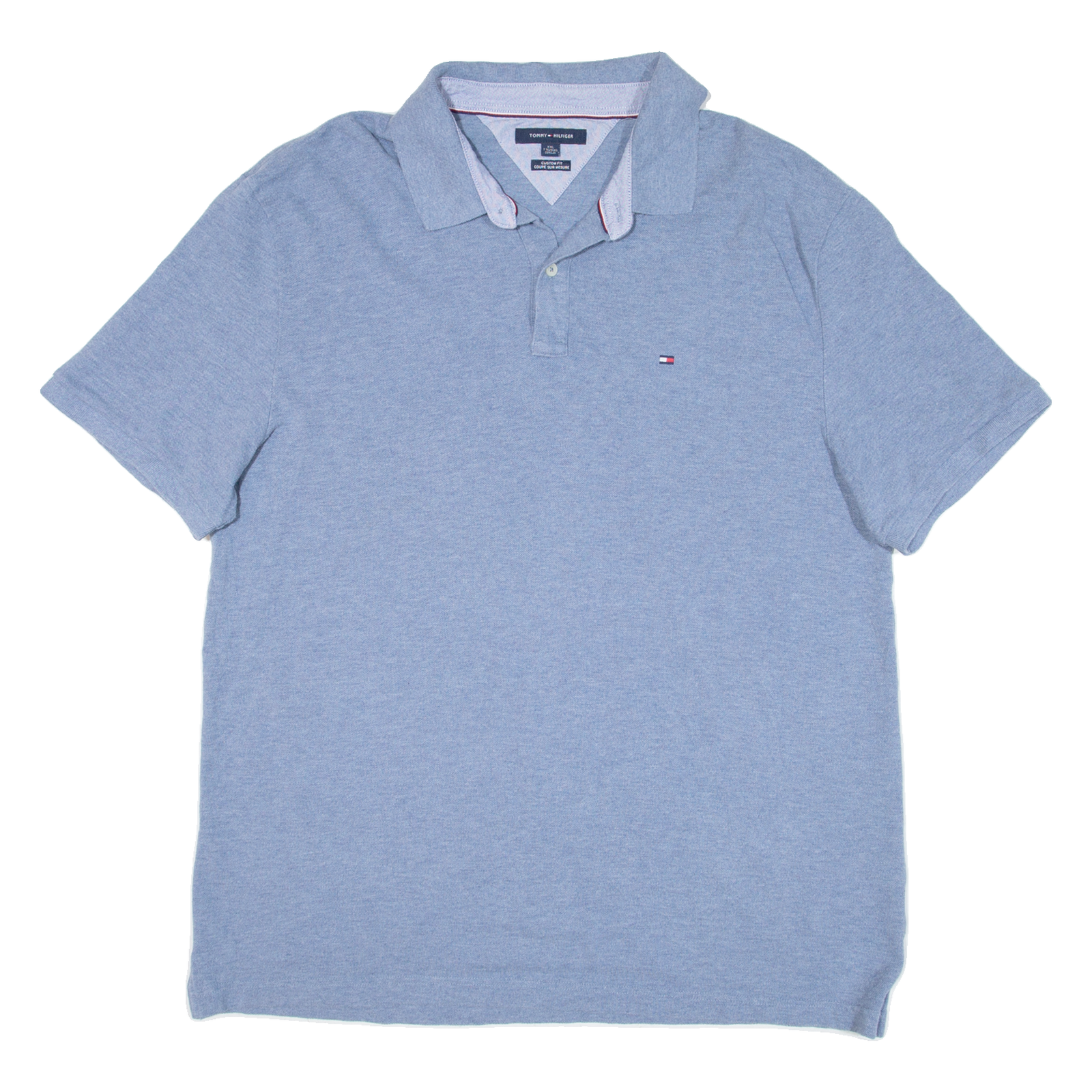 Buy TOMMY HILFIGER Custom Fit Mens Polo Shirt Blue 2XL Refurbished - $28.59 TOMMY HILFIGER Custom Fit Mens Polo Shirt Blue 2XL Refurbished - N/A refurbished available on Cerqular