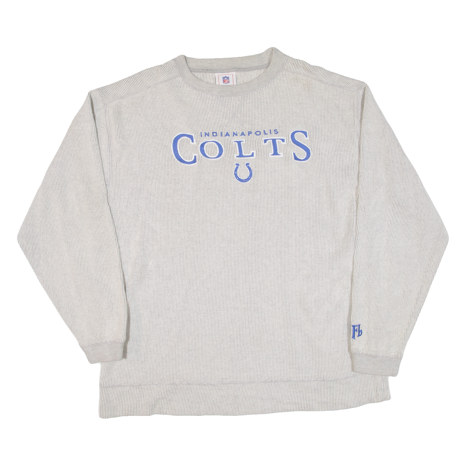 NFL Indianapolis Colts Mens Sweatshirt Grey USA XL Refurbished - N/A refurbished available on Cerqular