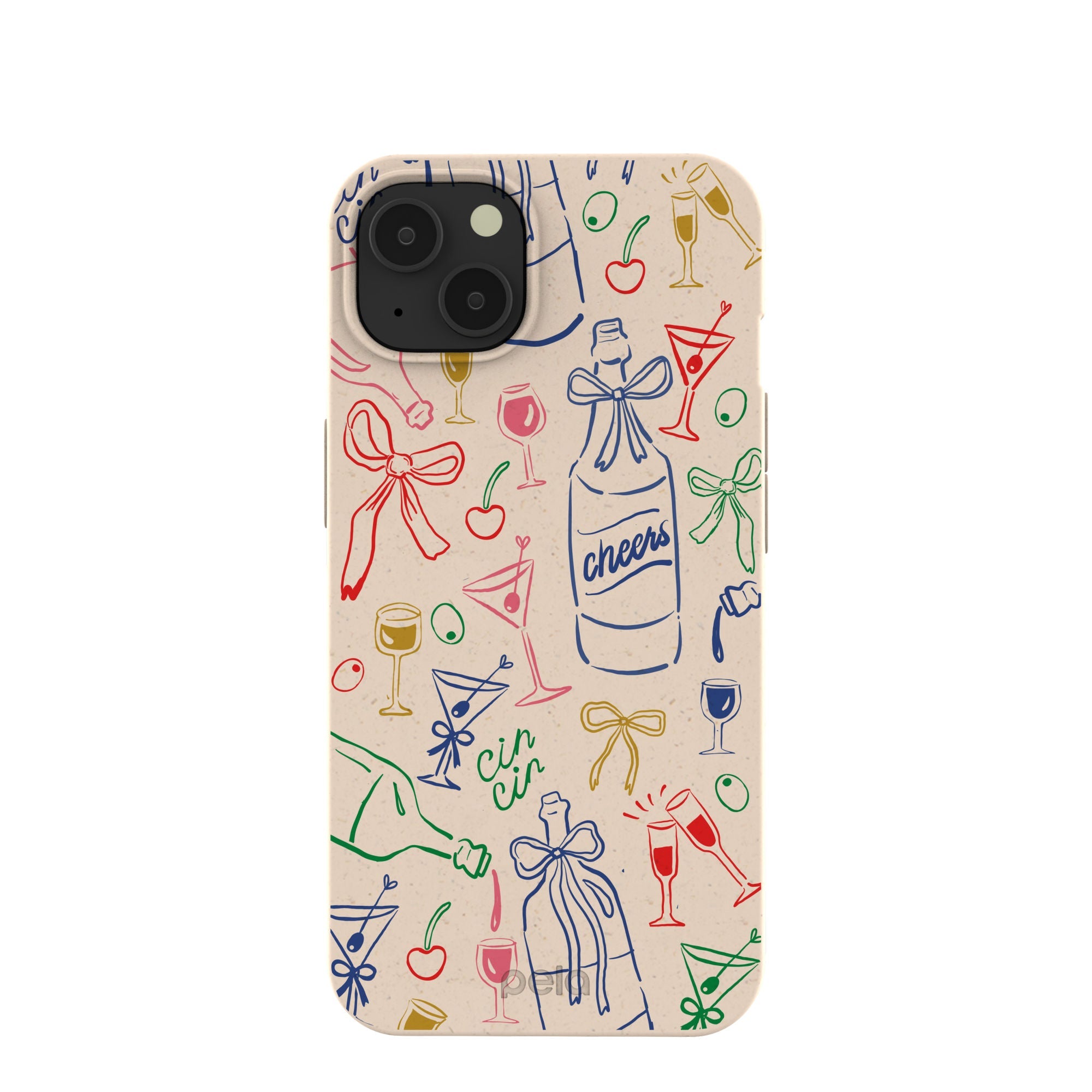 Seashell Midnight Toast iPhone 13 Case Refurbished - Pela Case refurbished available on Cerqular