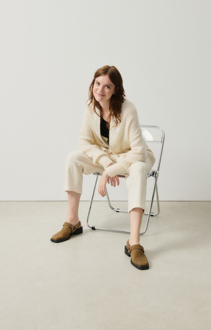 Cardigan East19a Nacre-Chine | Color: NACRE CHINE | Size: XS/S Refurbished - Rue Madame is a known brand, and the standardized name is " refurbished available on Cerqular