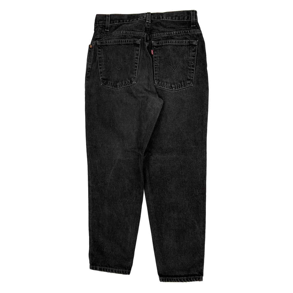 Levis 550 Petite Jeans - 29W UK 10 Black Cotton Refurbished - Thrifted (note: this is a term often used to describe second- refurbished available on Cerqular