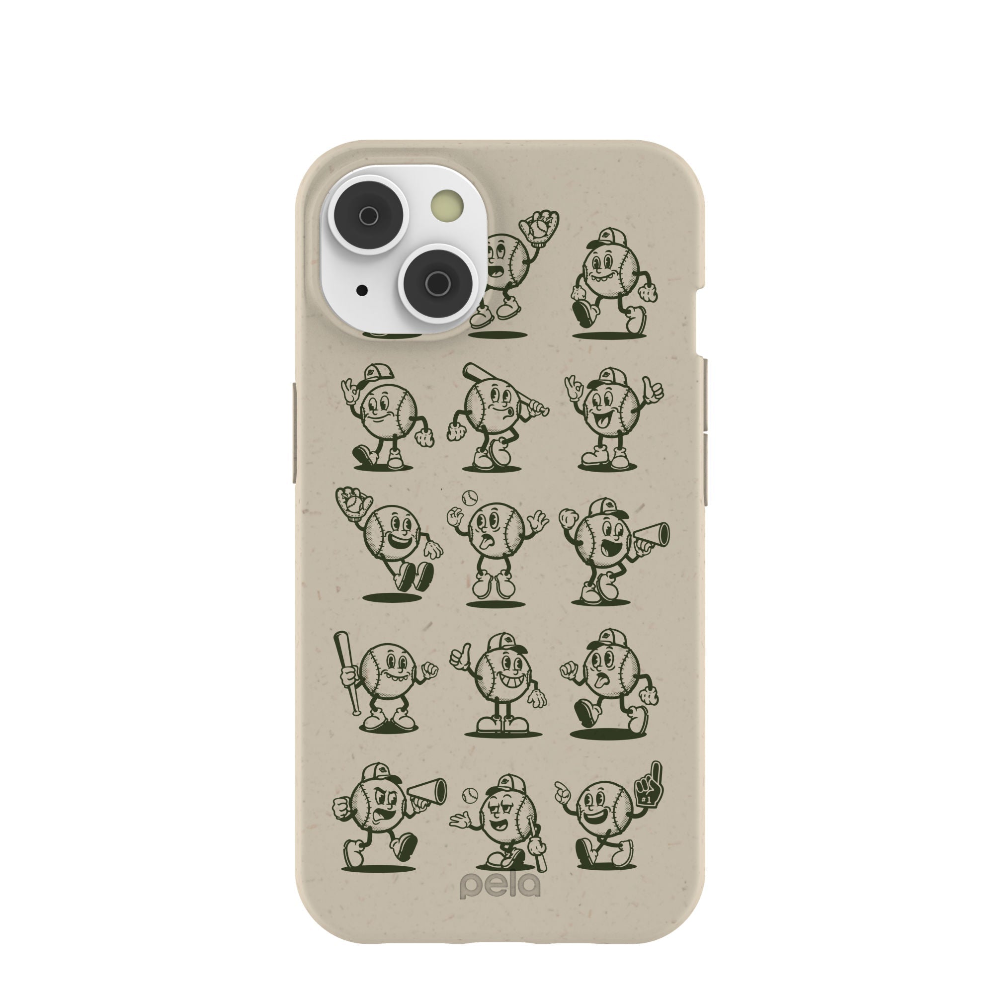 London Fog Lets Play Ball iPhone 14/16e Case Refurbished - Pela Case refurbished available on Cerqular