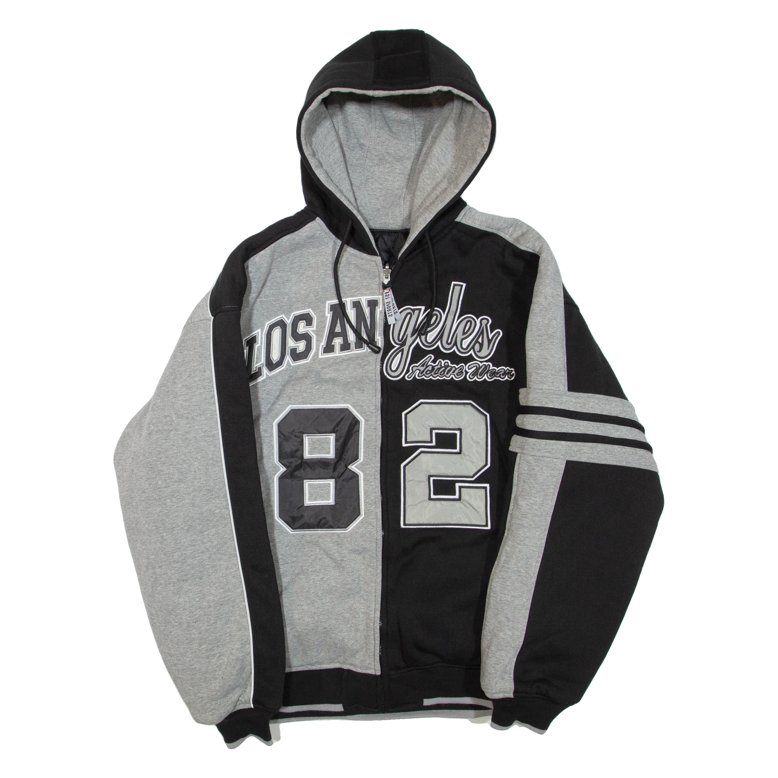 B SPORTS Reversible Los Angeles Active Wear Mens Jacket Black USA Hooded XL Refurbished - N/A refurbished available on Cerqular