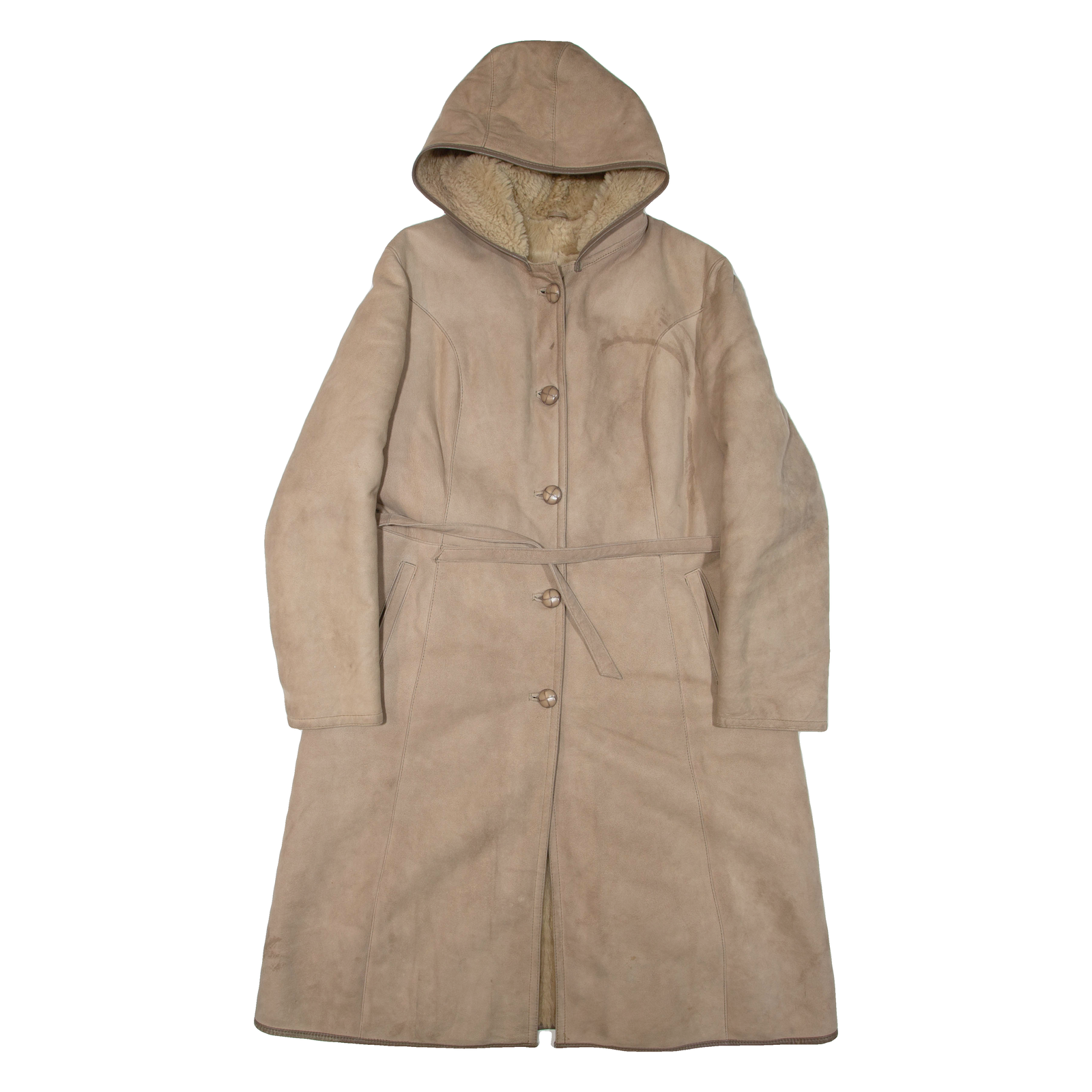Buy Belted Womens Coat Brown Leather Faux Leather Hooded XL Refurbished - $41.59 Belted Womens Coat Brown Leather Faux Leather Hooded XL Refurbished - N/A refurbished available on Cerqular