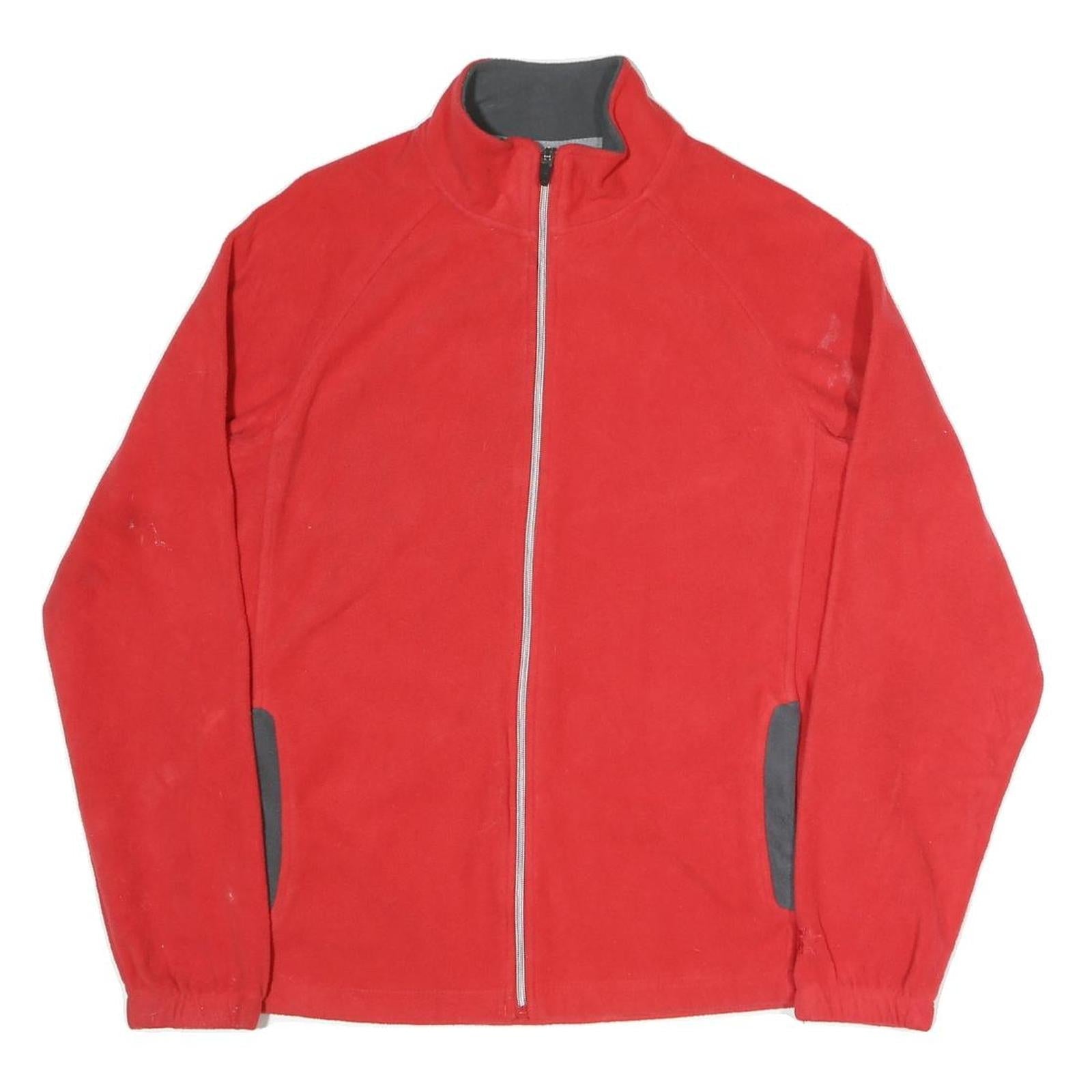 STARTER Mens Red Jacket M Polyester Blend Plain Zip Casual Sportswear Refurbished - N/A refurbished available on Cerqular
