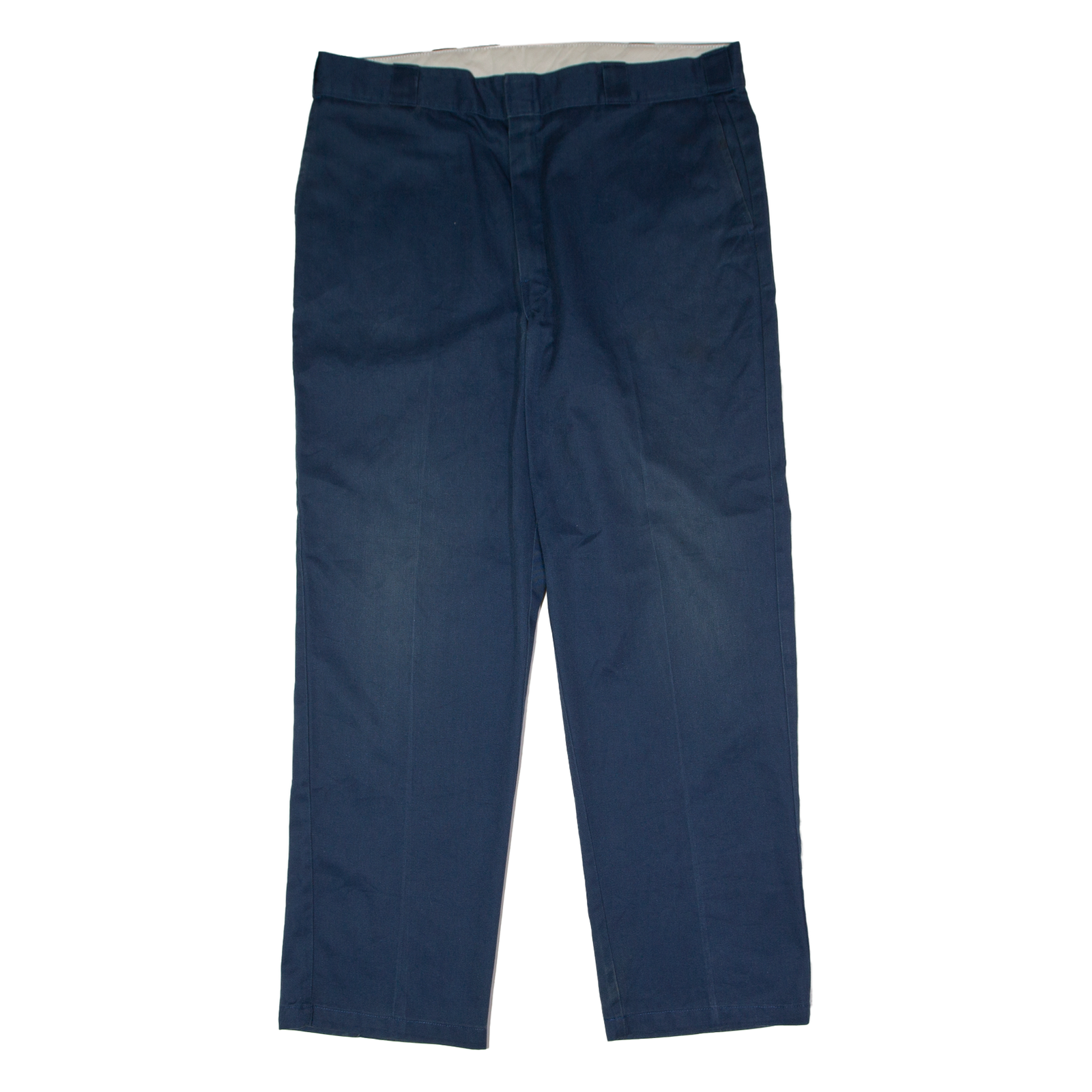 DICKIES Workwear Mens Twill Trousers Blue Regular Straight W40 L32 Refurbished - N/A refurbished available on Cerqular