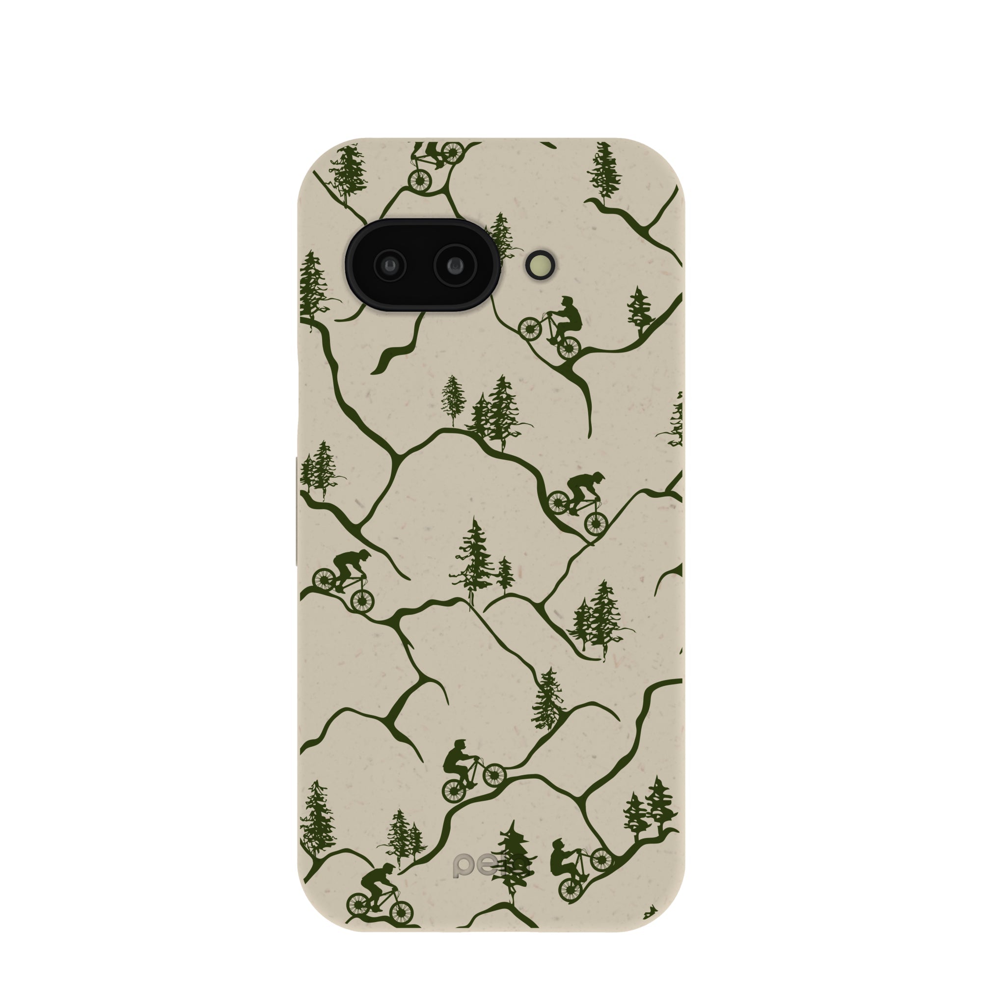 London Fog Bike Trek Google Pixel 9a Case Refurbished - Pela Case refurbished available on Cerqular