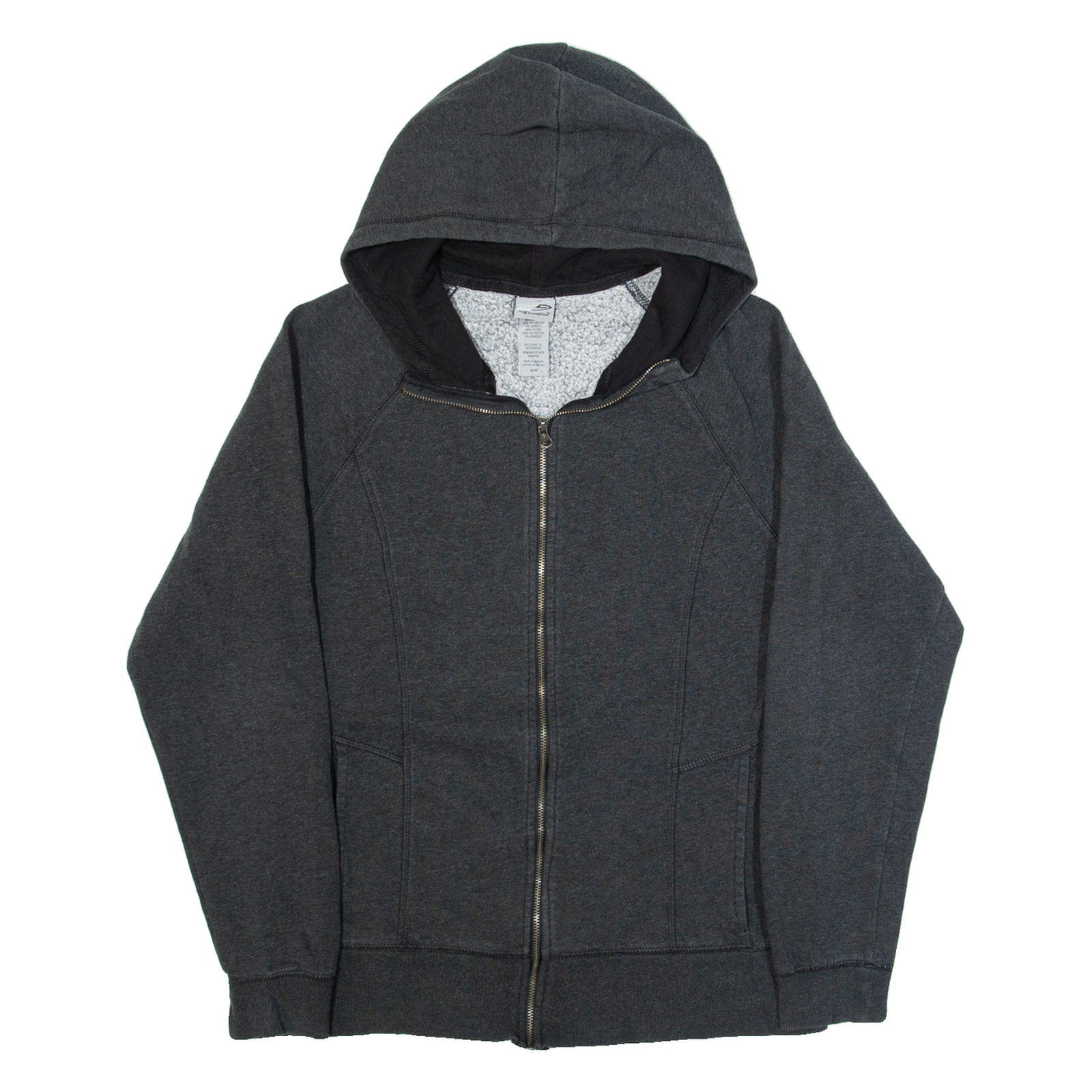 CHAMPION Womens Grey Hoodie Full Zip M Refurbished - N/A refurbished available on Cerqular