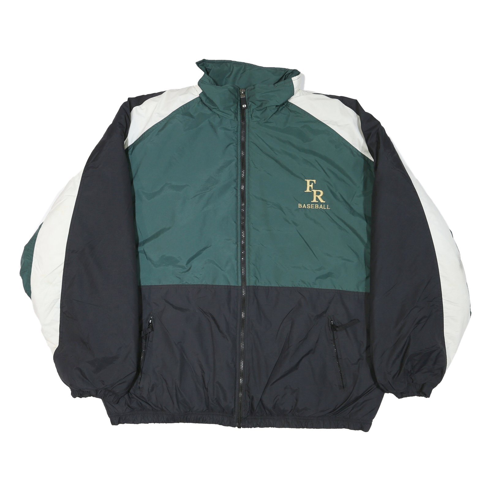 Buy HOLLOWAY Mens Green Black White FR Baseball Zip Jacket XL Nylon Refurbished - $31.19 HOLLOWAY Mens Green Black White FR Baseball Zip Jacket XL Nylon Refurbished - N/A refurbished available on Cerqular