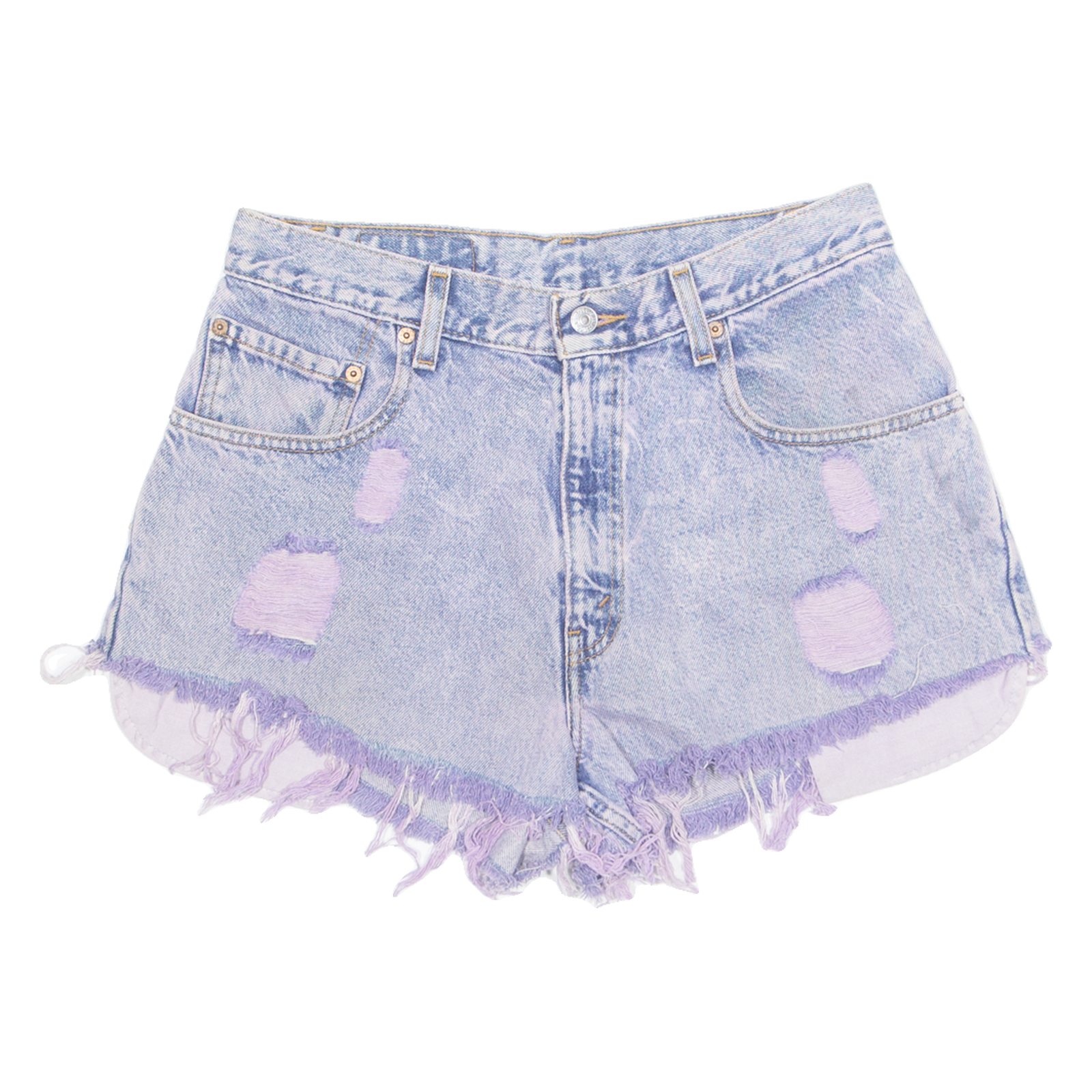 LEVI'S Cut Off Distressed 560 Womens Denim Shorts Blue M W32 Refurbished - N/A refurbished available on Cerqular