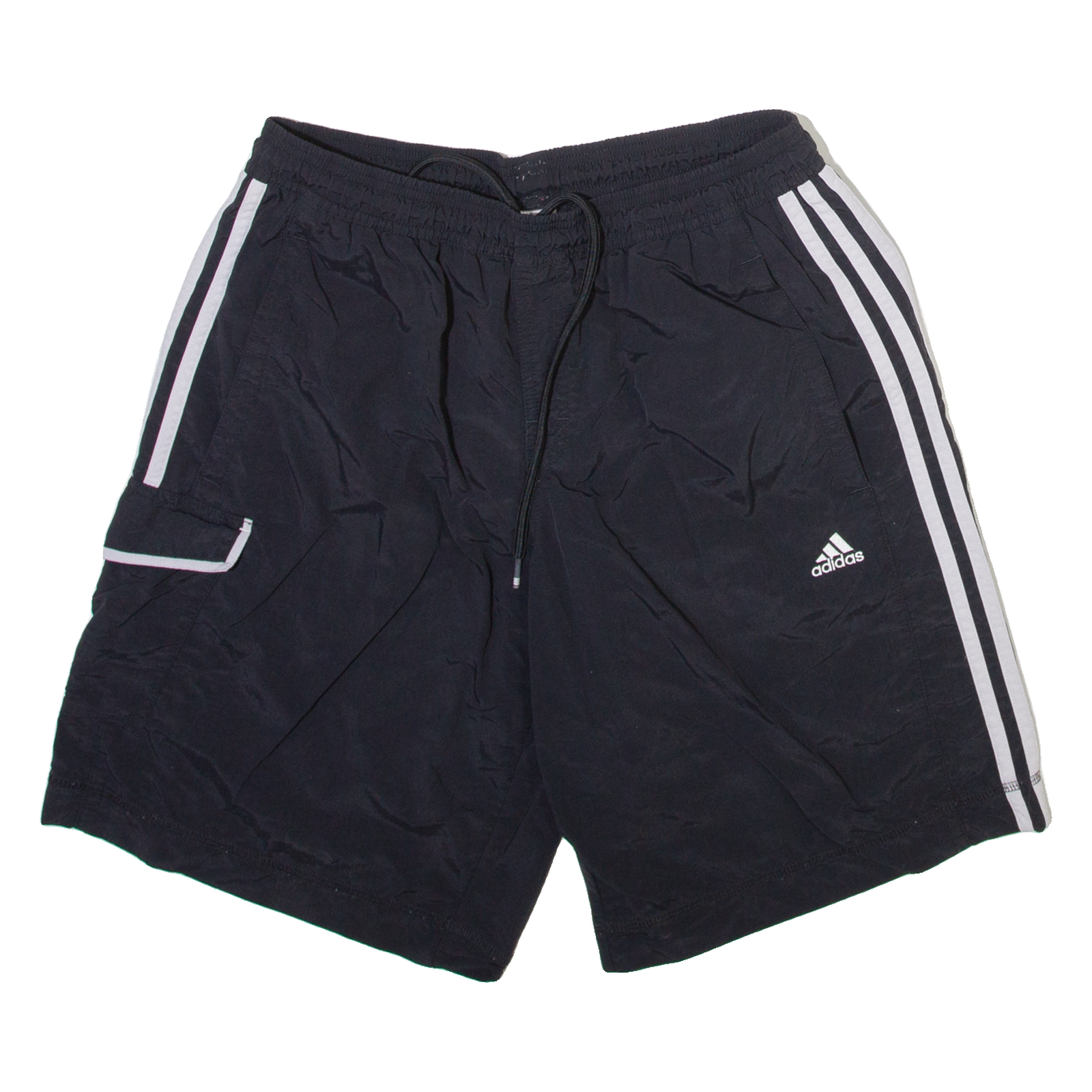 ADIDAS Mens Casual Shorts Black M W28 Refurbished - N/A refurbished available on Cerqular