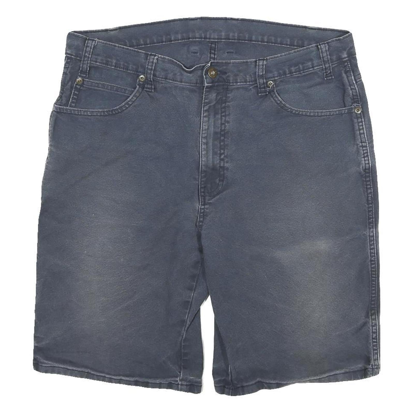 DICKIES Mens Shorts Blue Cargo XL W34 Workwear Cotton Blend Durable Refurbished - N/A refurbished available on Cerqular