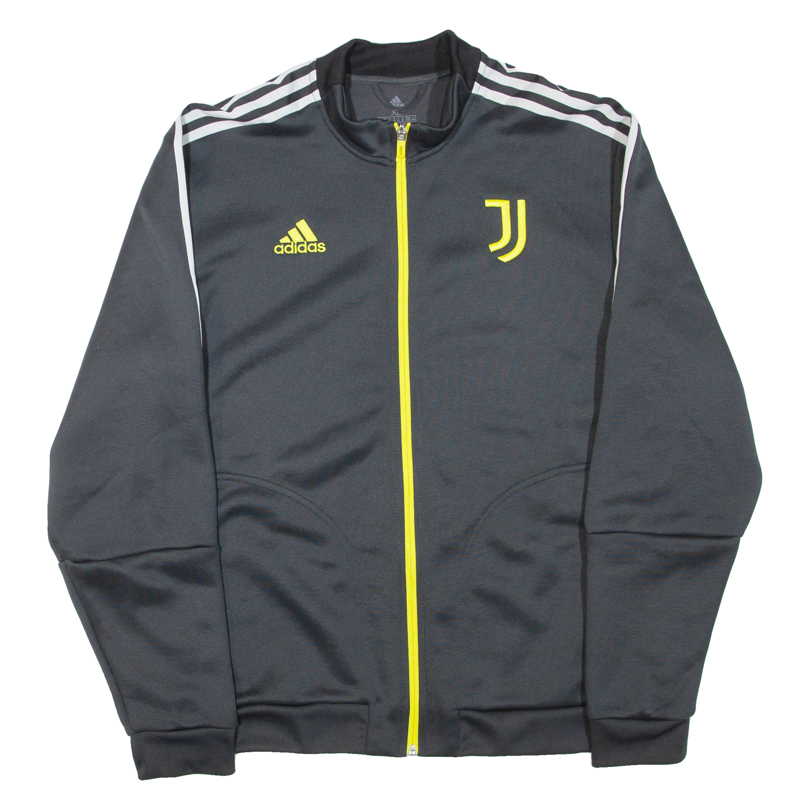 ADIDAS Mens Track Jacket Grey XL Refurbished - N/A refurbished available on Cerqular