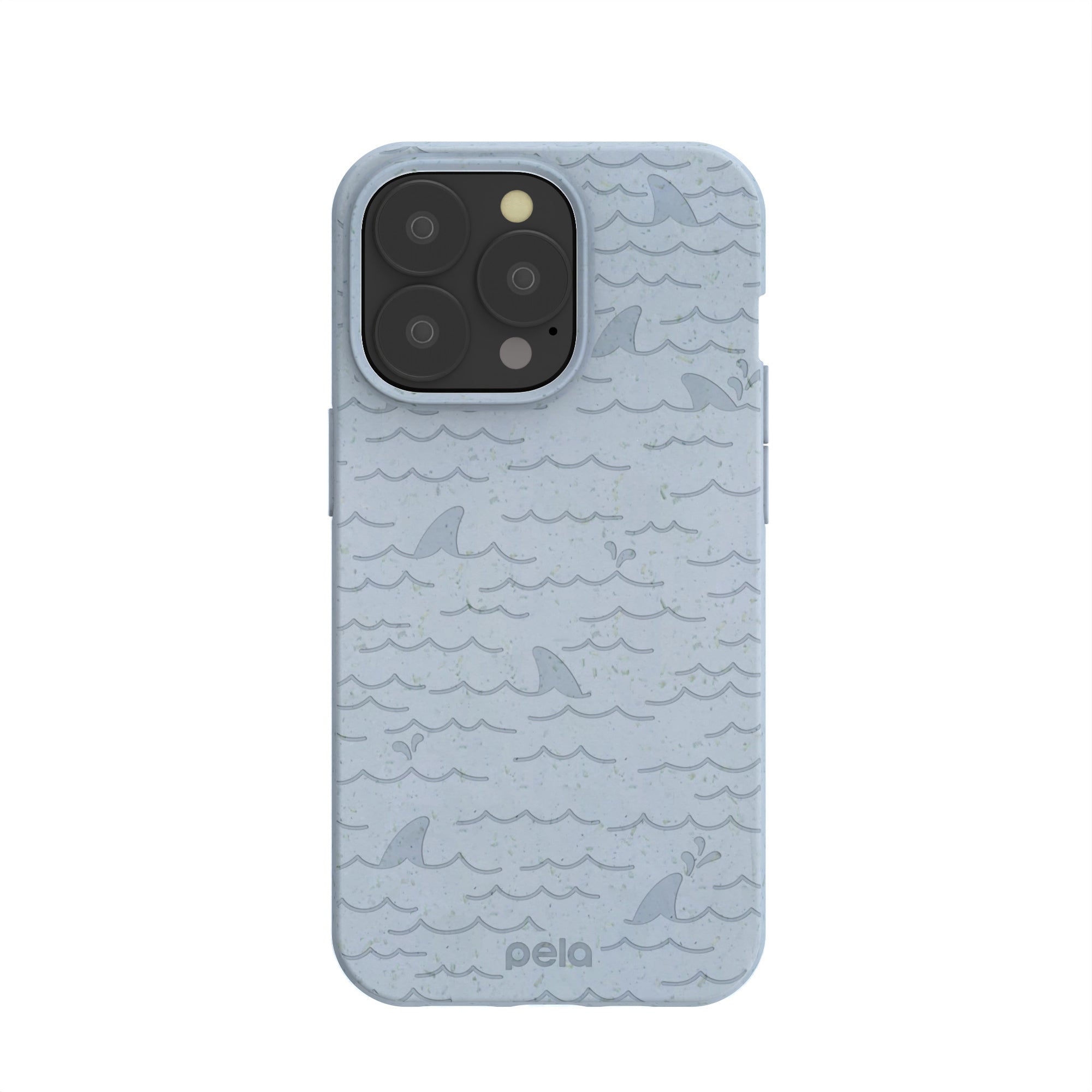 Powder Blue Fin iPhone 13 Pro Case Refurbished - Pela Case refurbished available on Cerqular
