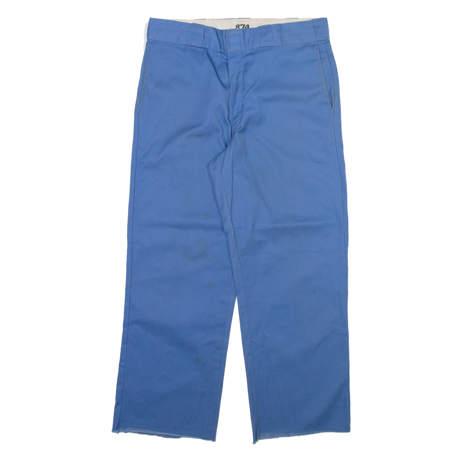 DICKIES 874 Workwear Mens Trousers Blue Regular Straight W32 L27 Refurbished - N/A refurbished available on Cerqular