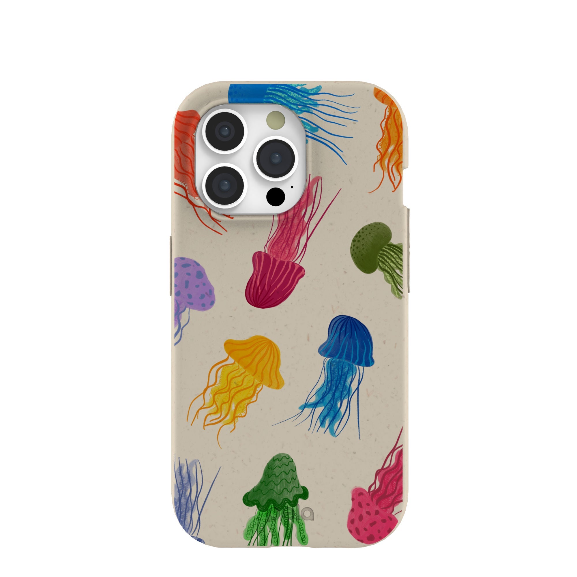 London Fog Jelly Party iPhone 15 Pro Case Refurbished - Pela Case refurbished available on Cerqular