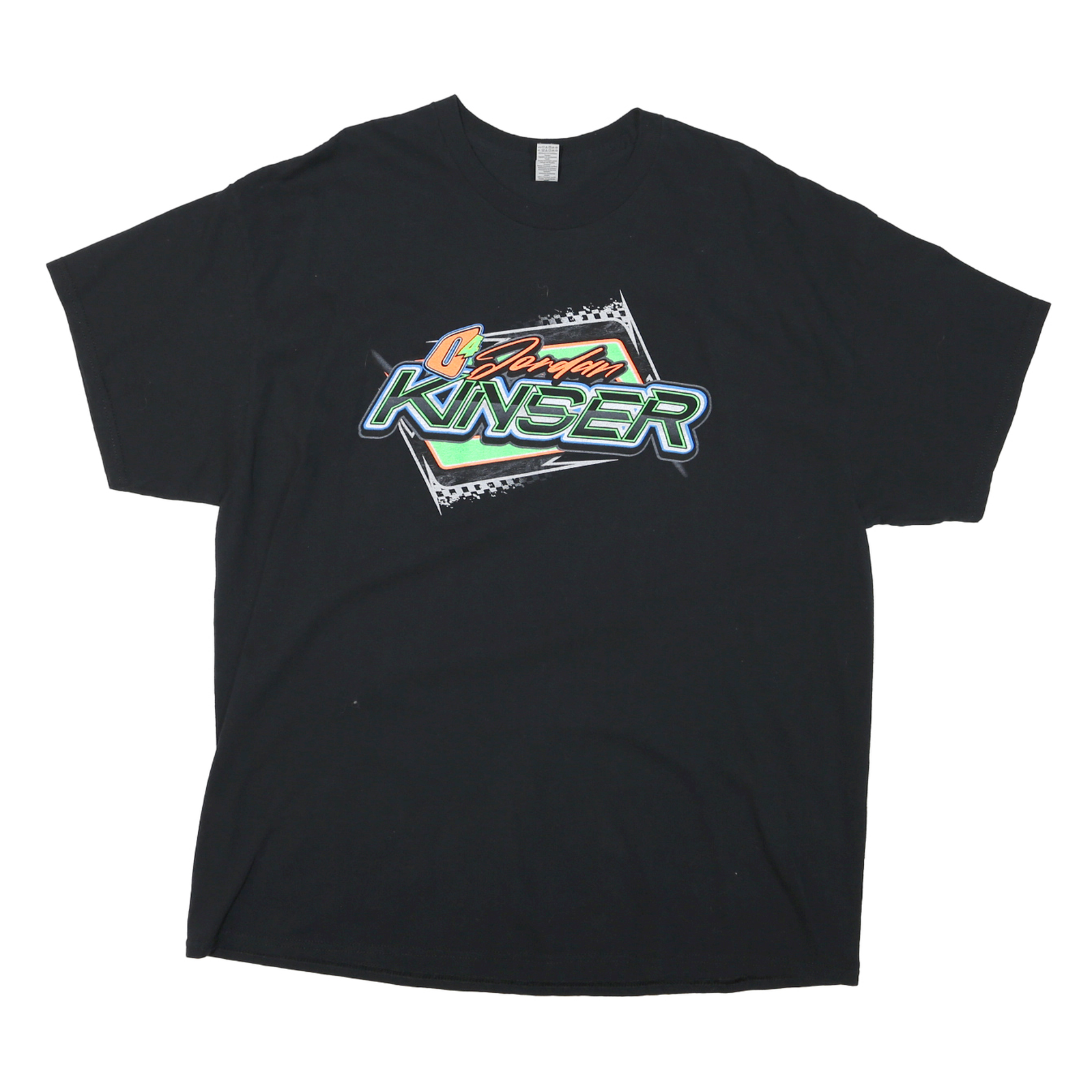 Buy Mens Black Jordan Kinser Racing Graphic T-Shirt 2XL Short Sleeve Crew Neck Refurbished - $31.19 Mens Black Jordan Kinser Racing Graphic T-Shirt 2XL Short Sleeve Crew Neck Refurbished - N/A refurbished available on Cerqular