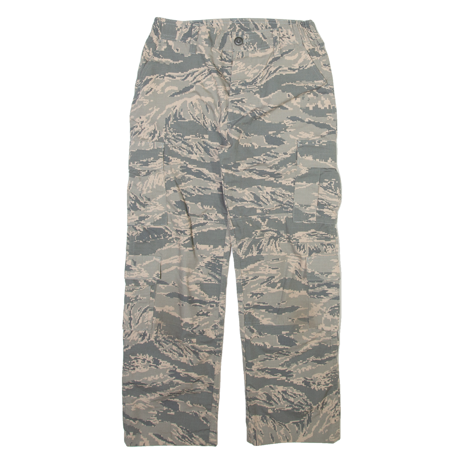 TRU SPEC Camo Cargo Mens Trousers Green Relaxed Straight W26 L25 Refurbished - N/A refurbished available on Cerqular