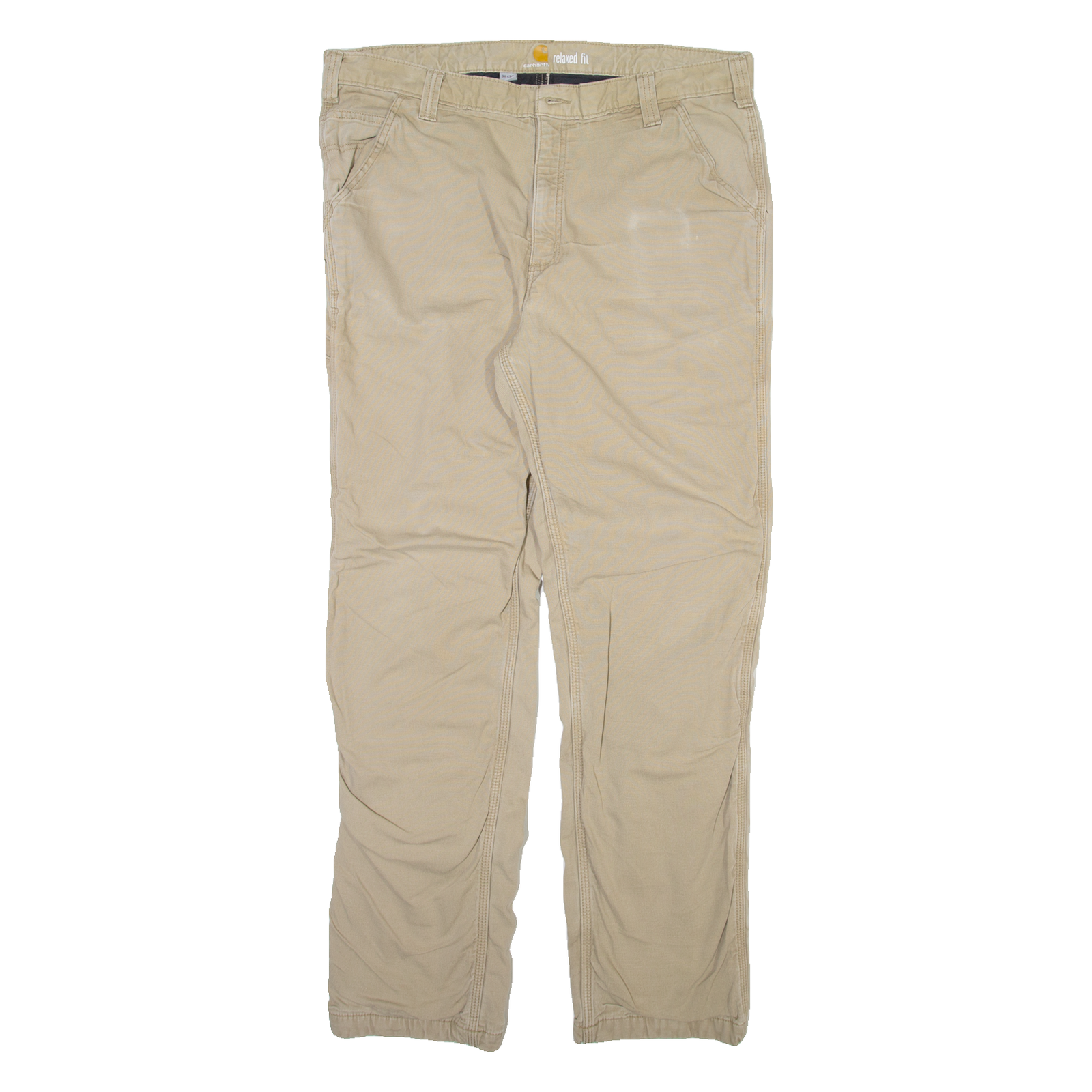 Buy CARHARTT Insulated Mens Trousers Beige Relaxed Straight W38 L34 Refurbished - $44.19 CARHARTT Insulated Mens Trousers Beige Relaxed Straight W38 L34 Refurbished - N/A refurbished available on Cerqular