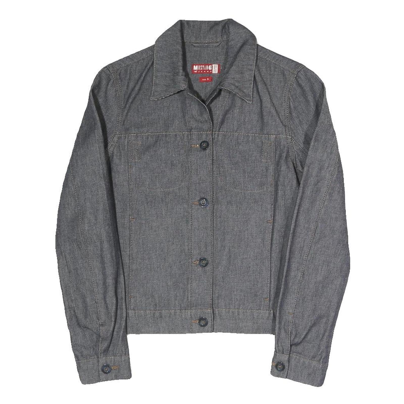 Buy MUSTANG JEANS Womens Grey Cotton Blend Button Jacket S Denim Style Plain Refurbished - $61.09 MUSTANG JEANS Womens Grey Cotton Blend Button Jacket S Denim Style Plain Refurbished - N/A refurbished available on Cerqular