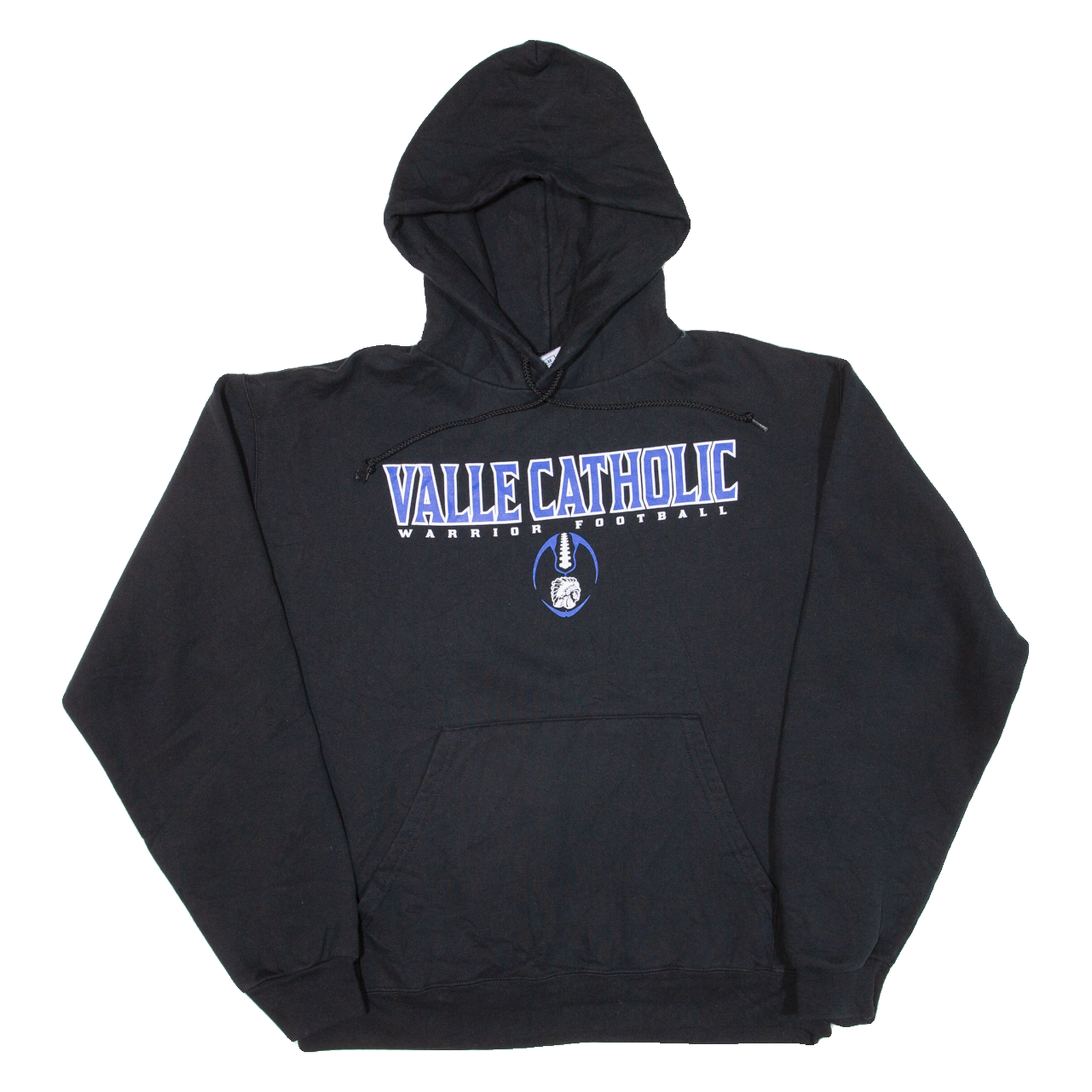 Buy CHAMPION Valle Catholic Warrior Football Mens Black Hoodie USA M Refurbished - $28.59 CHAMPION Valle Catholic Warrior Football Mens Black Hoodie USA M Refurbished - N/A refurbished available on Cerqular