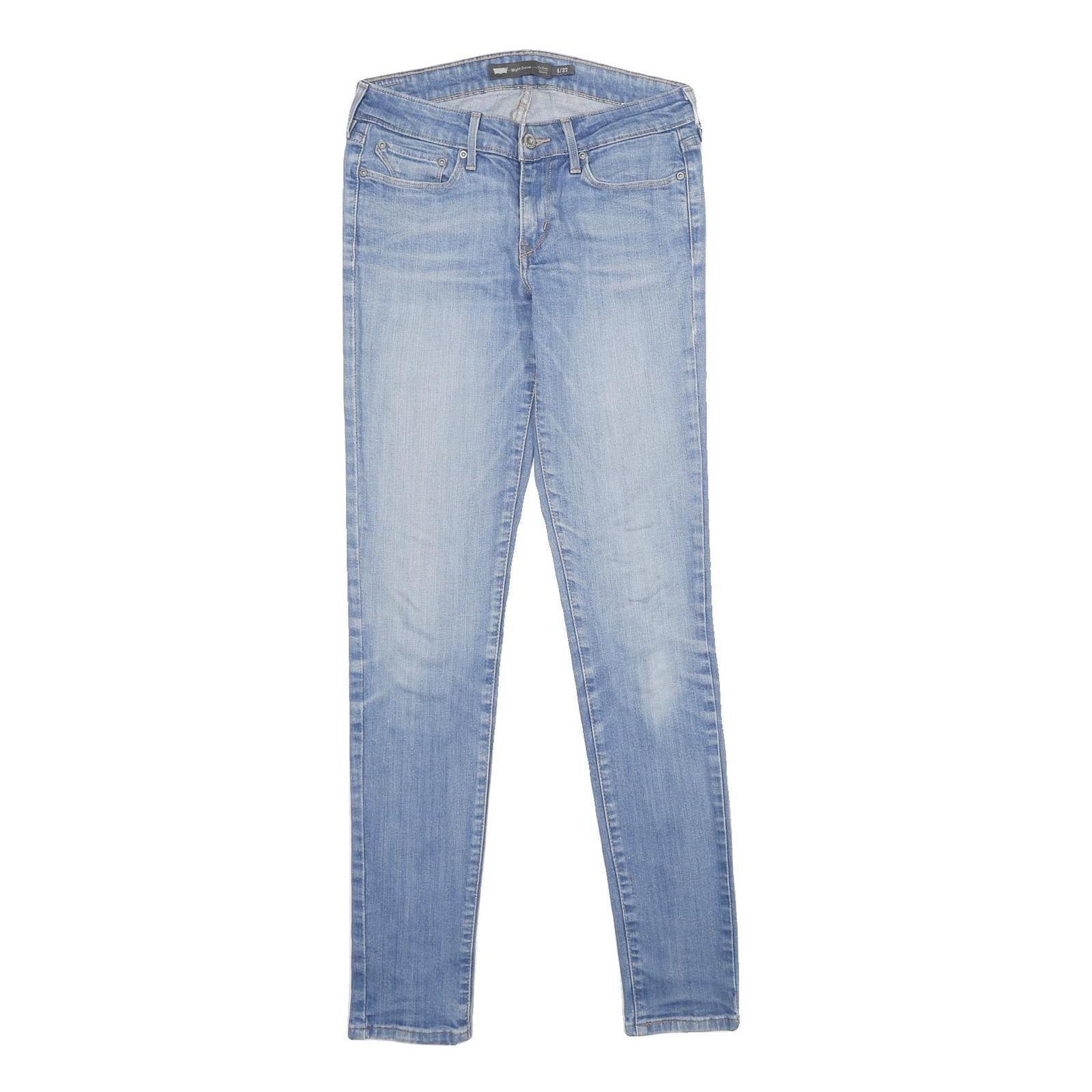 LEVI'S Slight Curve Mid Rise Skinny Womens Jeans Blue Slim Denim Light W27 L34 Refurbished - N/A refurbished available on Cerqular