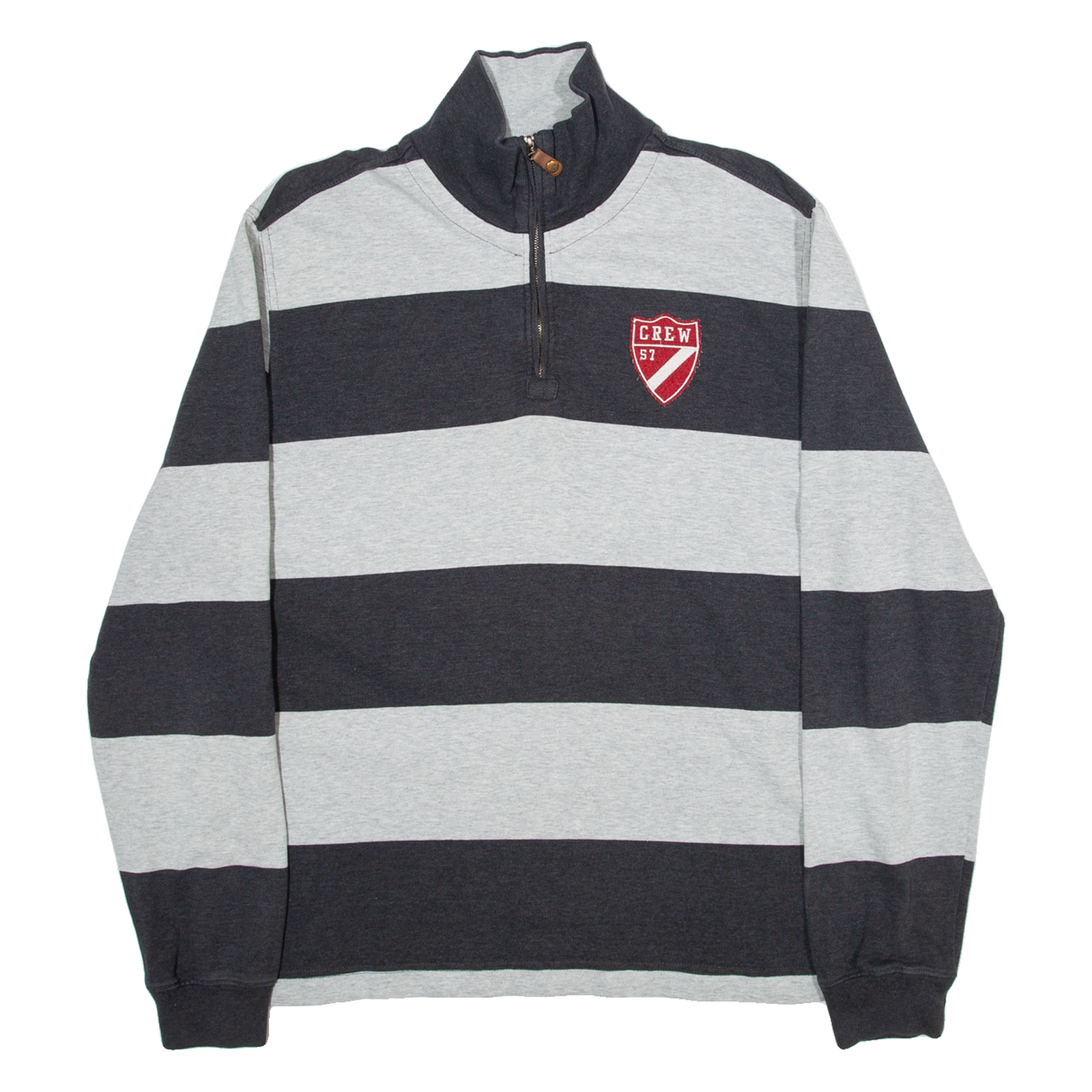 Crew Womens Sweatshirt Grey 1/4 Zip M Refurbished - N/A refurbished available on Cerqular