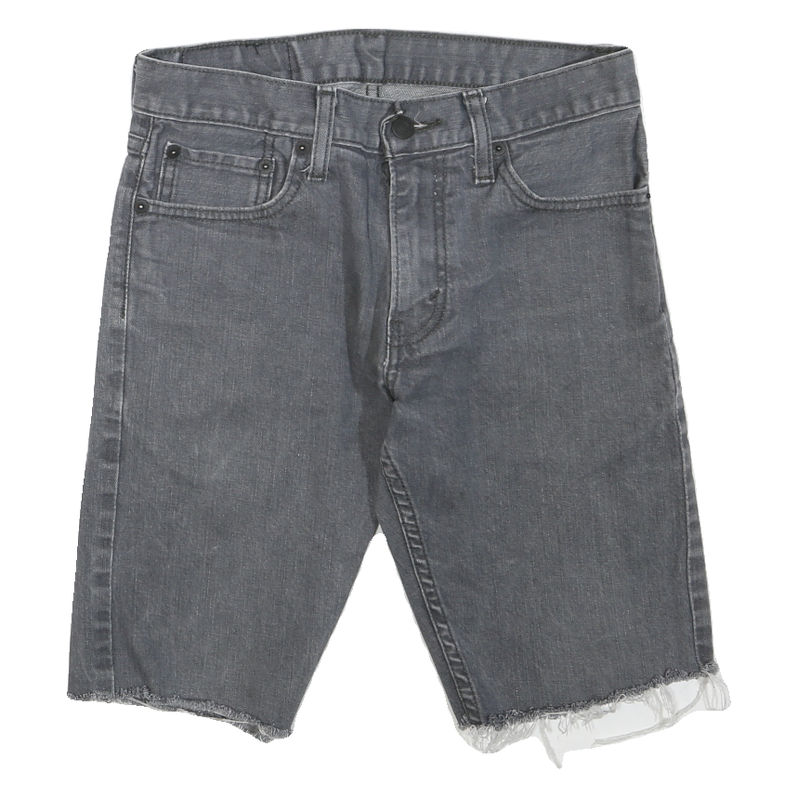 Buy LEVI'S Womens Shorts Grey Denim Casual S W29 Frayed Hem 514 Style Refurbished - $28.59 LEVI'S Womens Shorts Grey Denim Casual S W29 Frayed Hem 514 Style Refurbished - N/A refurbished available on Cerqular