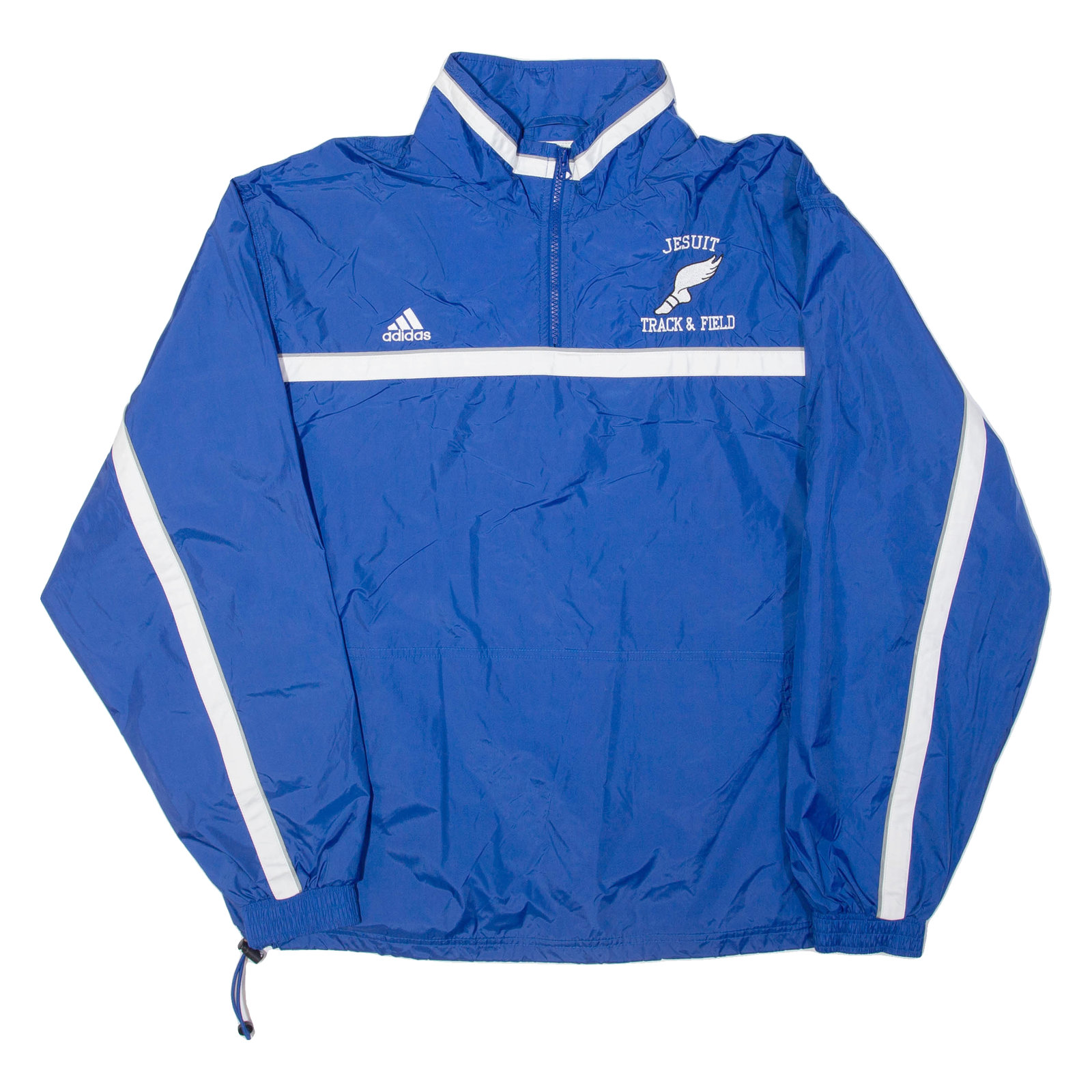 Buy ADIDAS Mens Windbreaker Jacket Blue Nylon L Refurbished - $36.39 ADIDAS Mens Windbreaker Jacket Blue Nylon L Refurbished - N/A refurbished available on Cerqular