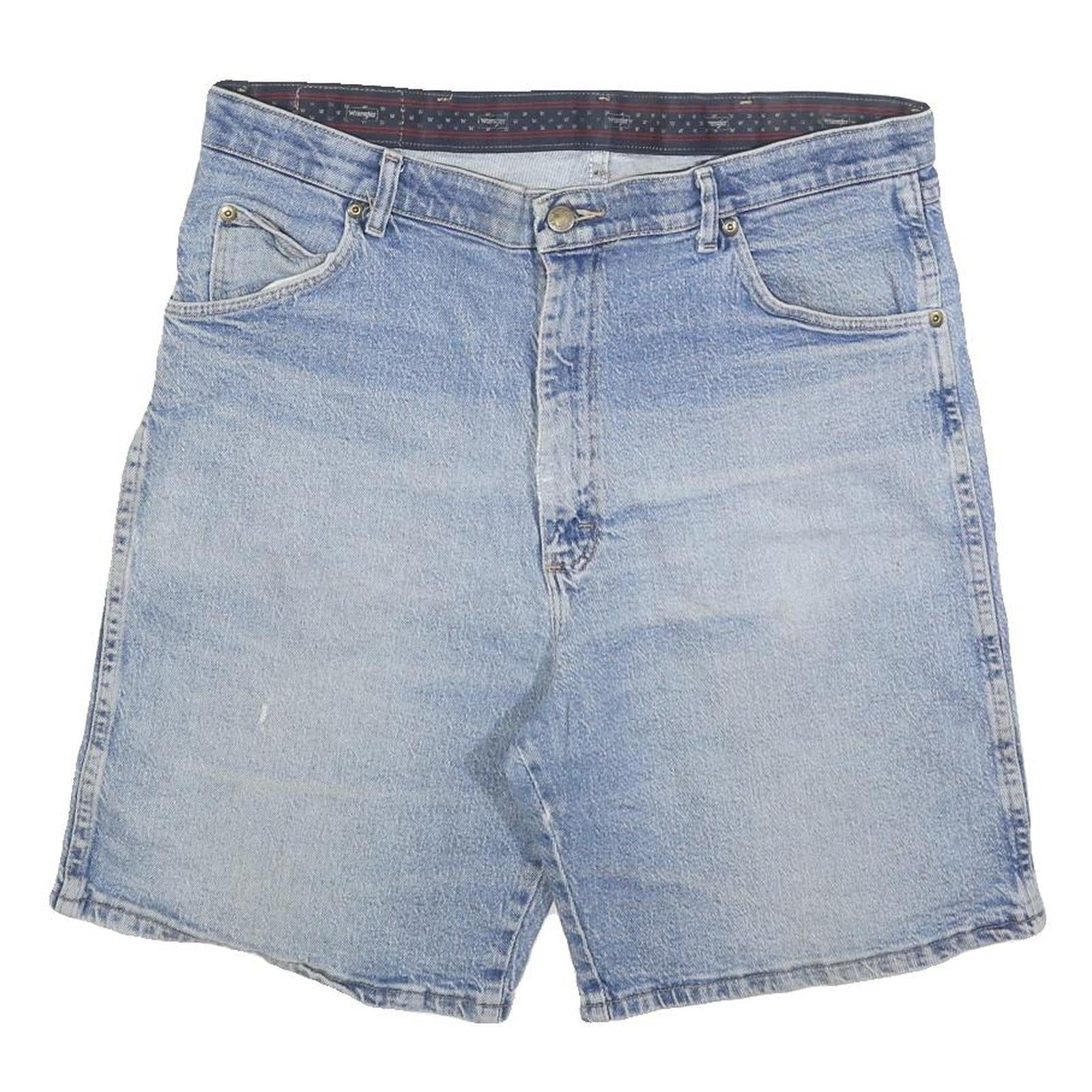 Buy WRANGLER Mens Denim Blue Casual Shorts XL W38 Cotton Blend Classic Fit Refurbished - $25.99 WRANGLER Mens Denim Blue Casual Shorts XL W38 Cotton Blend Classic Fit Refurbished - N/A refurbished available on Cerqular