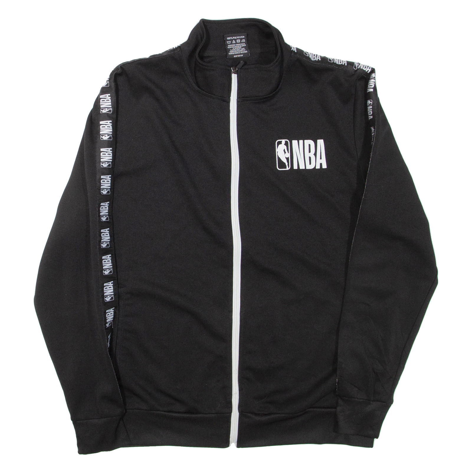 NBA Mens Track Jacket Black L Refurbished - N/A refurbished available on Cerqular