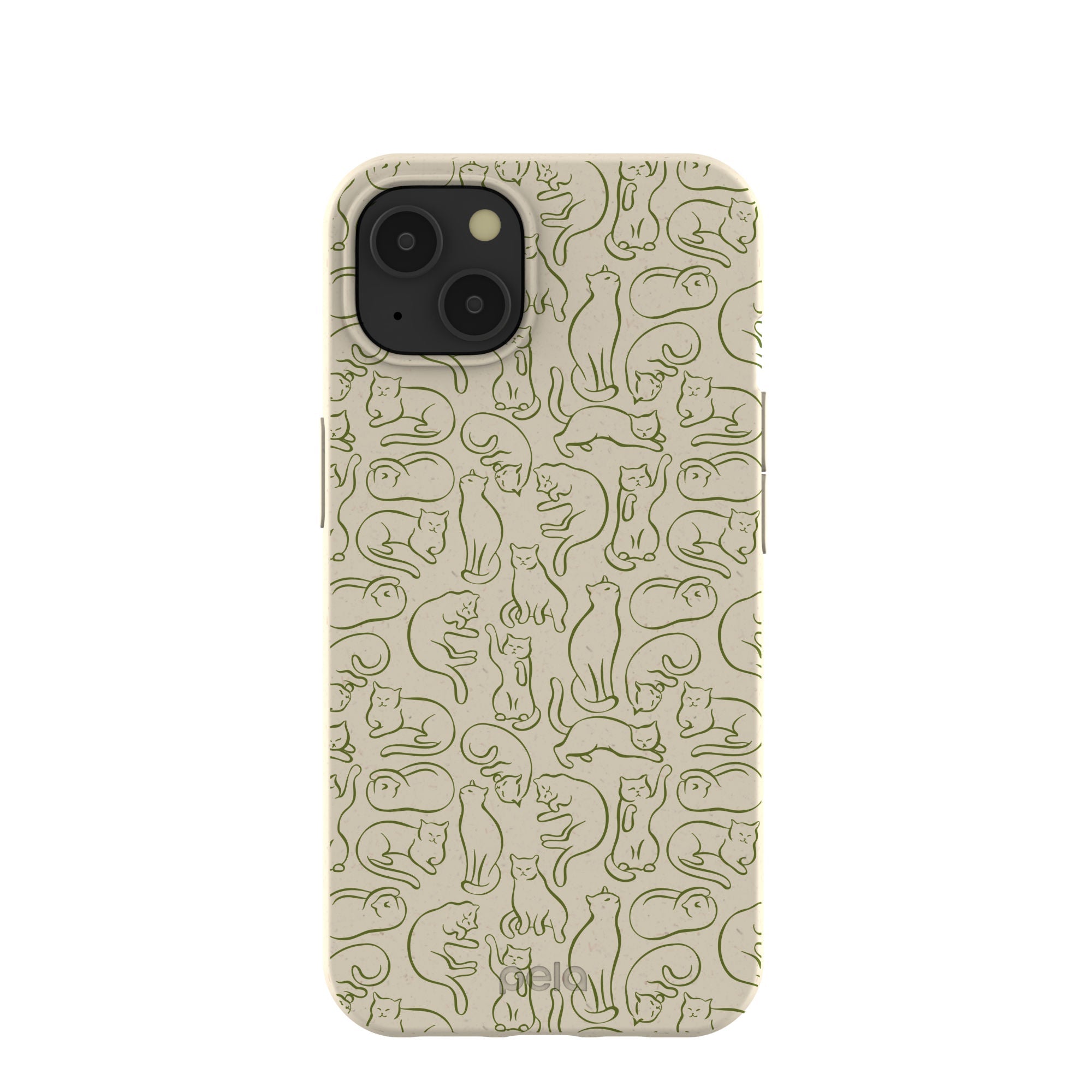 London Fog Say Meow iPhone 13 Case Refurbished - Pela Case refurbished available on Cerqular