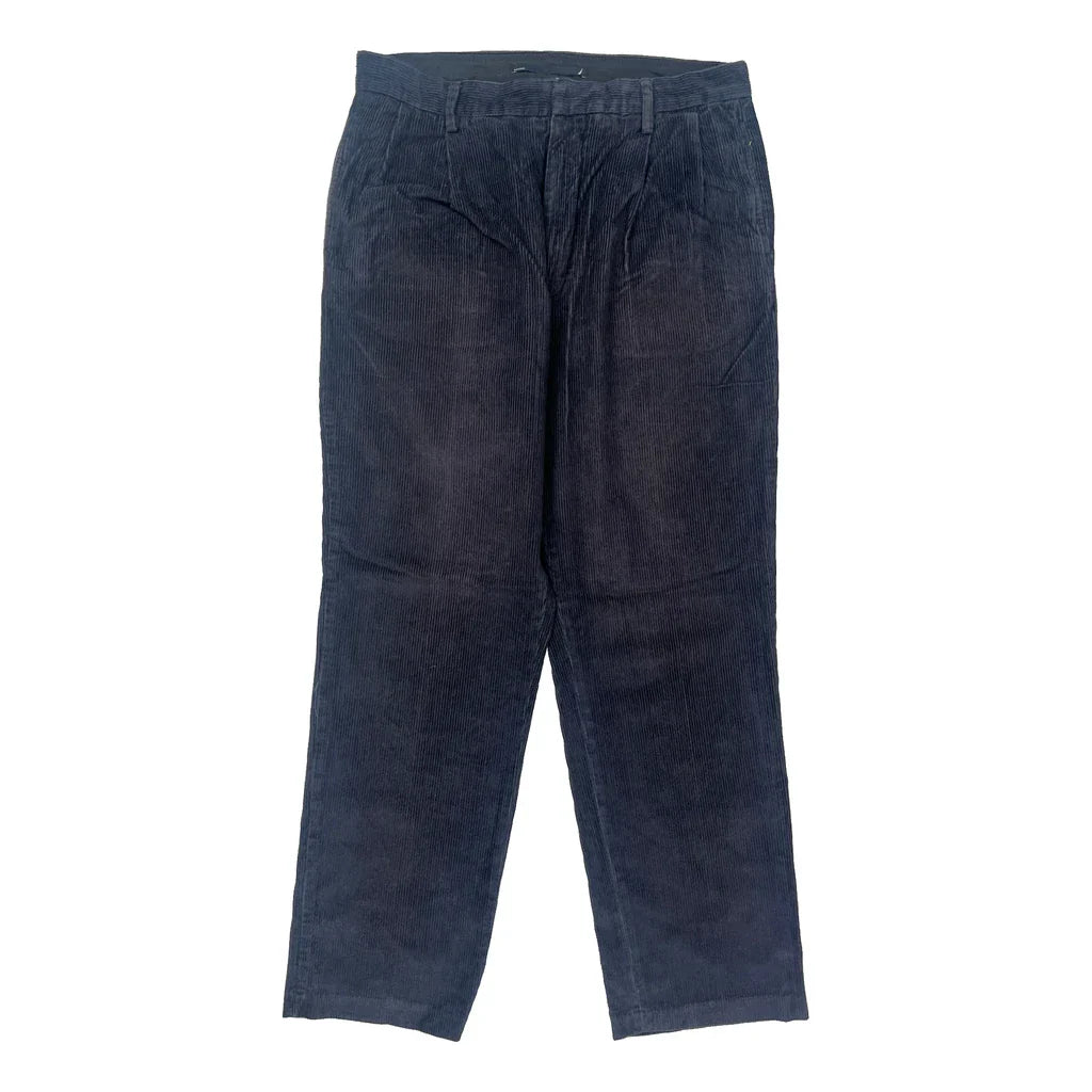 Buy Unbranded Cord Trousers - 34″ Waist Navy Corduroy Refurbished - $33.49 Unbranded Cord Trousers - 34″ Waist Navy Corduroy Refurbished - Thrifted (note: this is a term often used to describe second- refurbished available on Cerqular