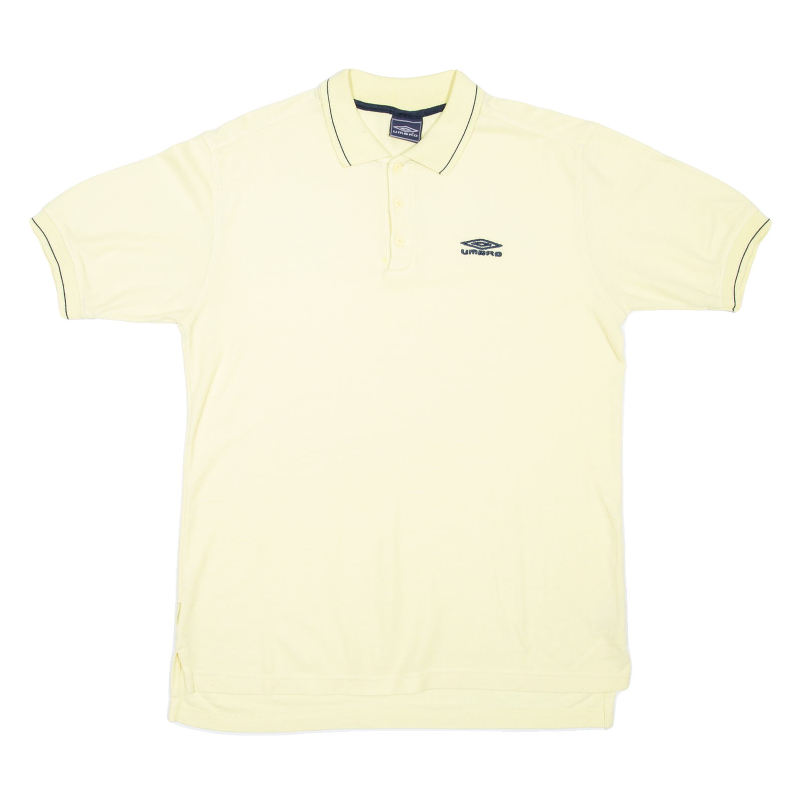 UMBRO Mens Polo Shirt Yellow M Refurbished - N/A refurbished available on Cerqular