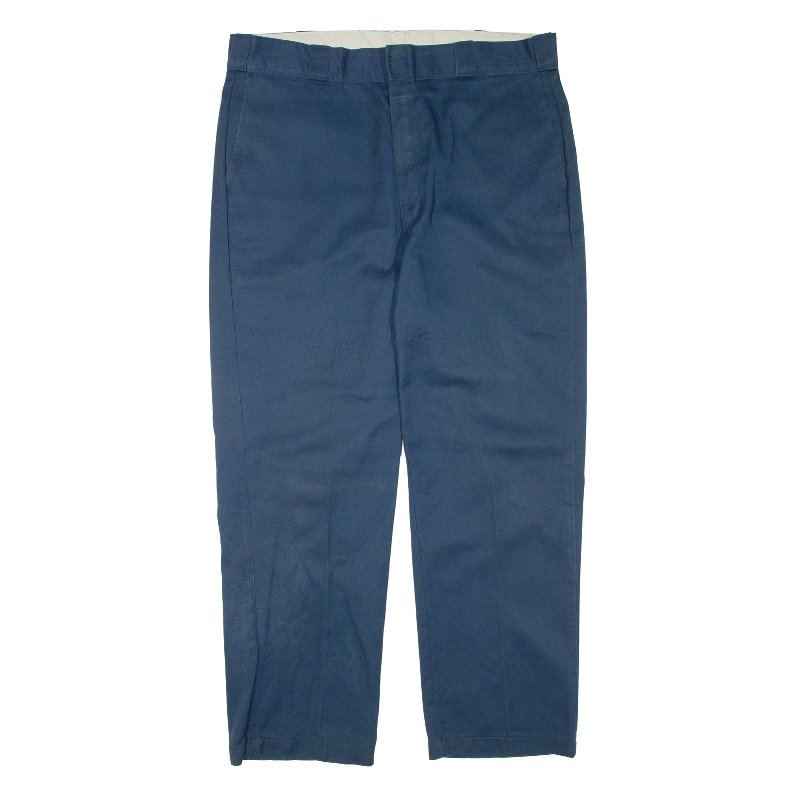 DICKIES Mens Trousers Blue Regular Tapered W36 L30 Refurbished - N/A refurbished available on Cerqular