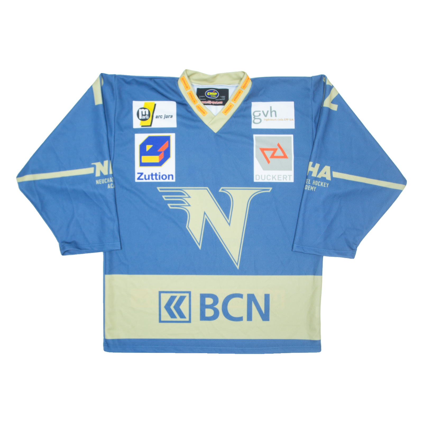 CHIP SPORT Ice Hockey Mens Jersey Blue Long Sleeve V-Neck L Refurbished - N/A refurbished available on Cerqular