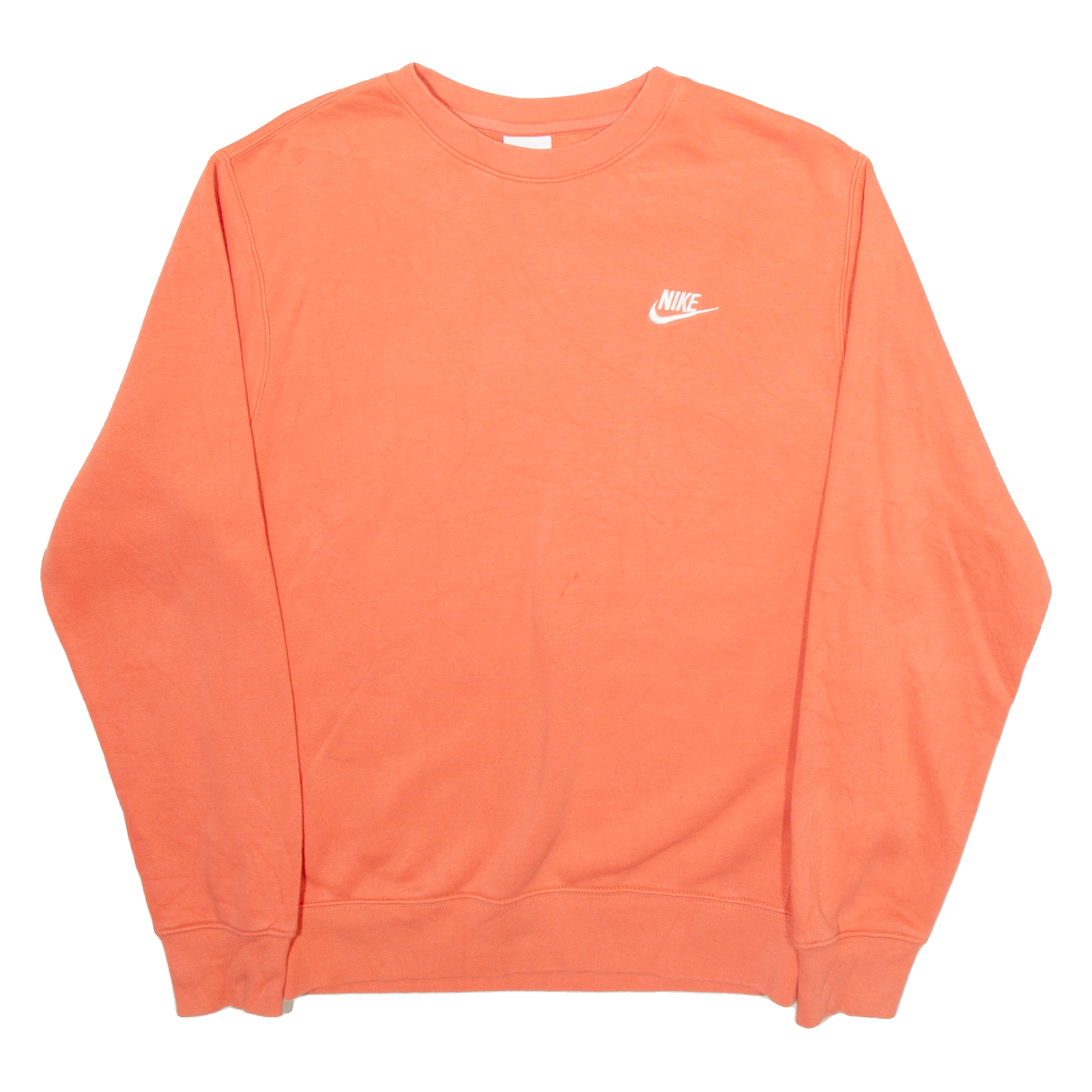 NIKE Mens Sweatshirt Orange XS Refurbished - N/A refurbished available on Cerqular
