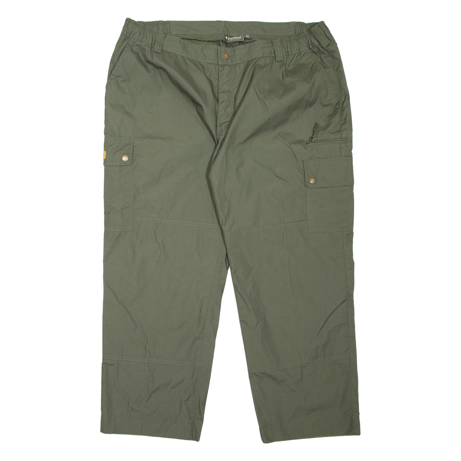 PINEWOOD Outdoor Mens Trousers Green Relaxed Tapered W40 L27 Refurbished - N/A refurbished available on Cerqular