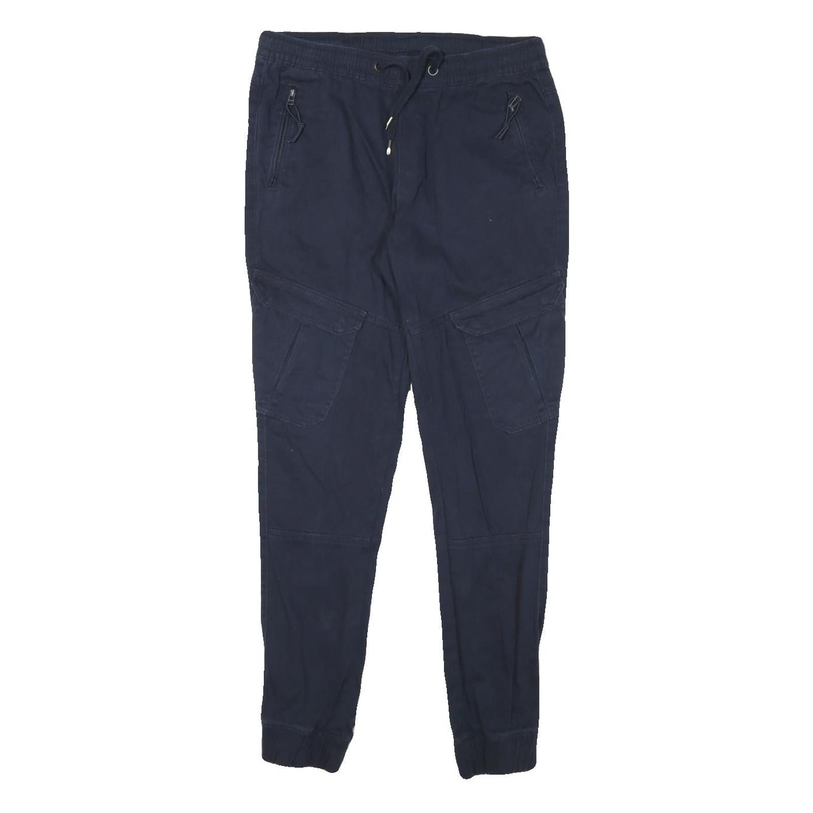 Buy JEAN PASCALE Mens Cotton Blend Navy Slim Drawstring Trousers W30 L29 Casual Refurbished - $23.39 JEAN PASCALE Mens Cotton Blend Navy Slim Drawstring Trousers W30 L29 Casual Refurbished - N/A refurbished available on Cerqular