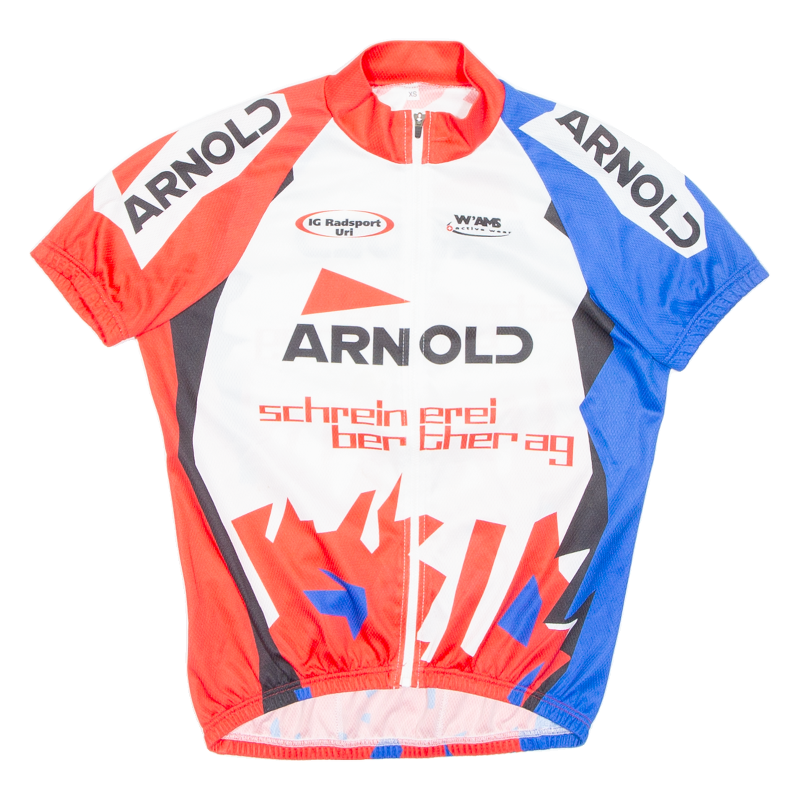 Cycling Mens Jersey Blue 1/2 Zip XS Refurbished - N/A refurbished available on Cerqular
